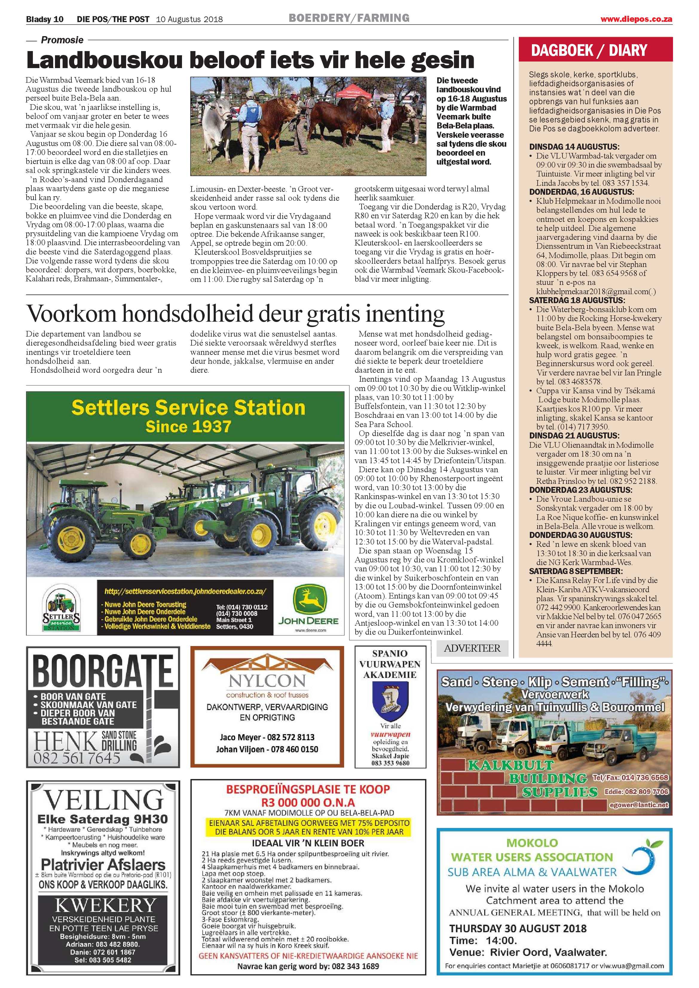 Die Pos 10 August 2018 page 10