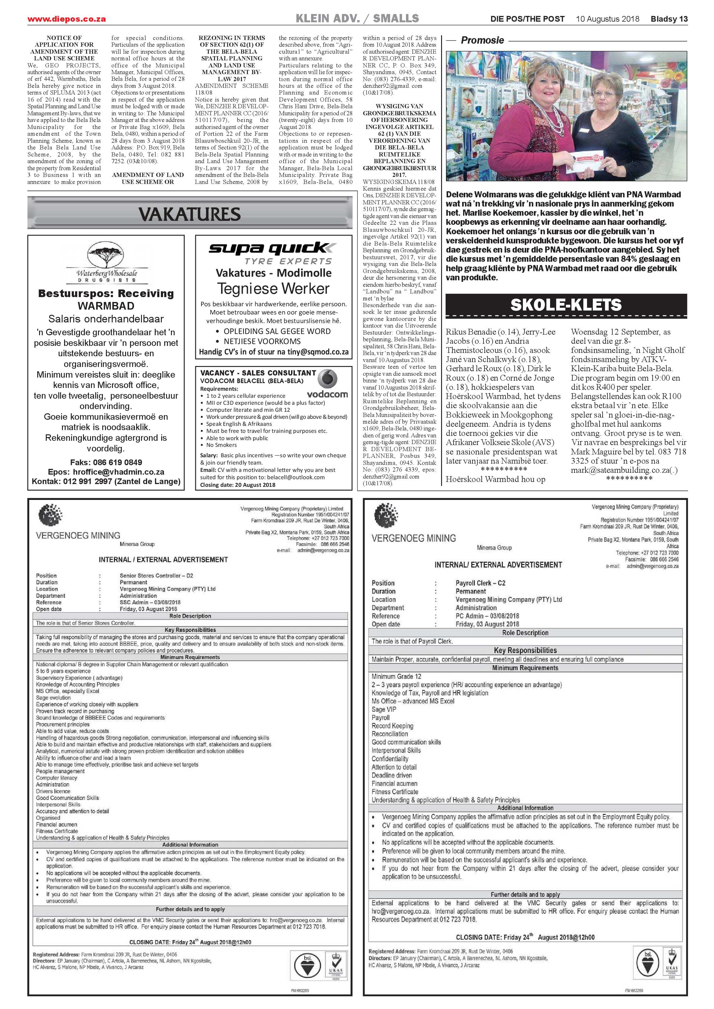 Die Pos 10 August 2018 page 13