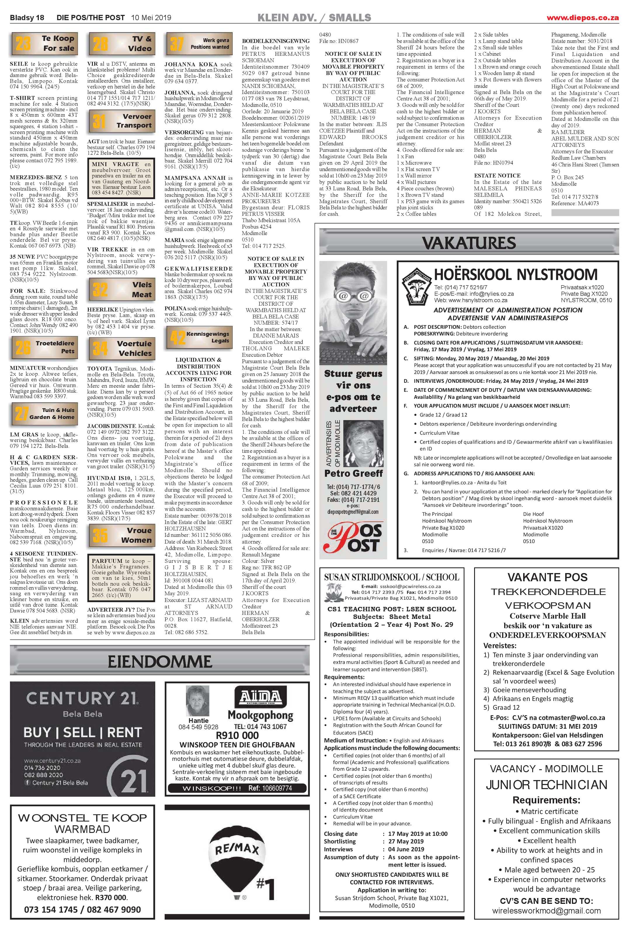 Die Pos 10 Mei 2019 page 18