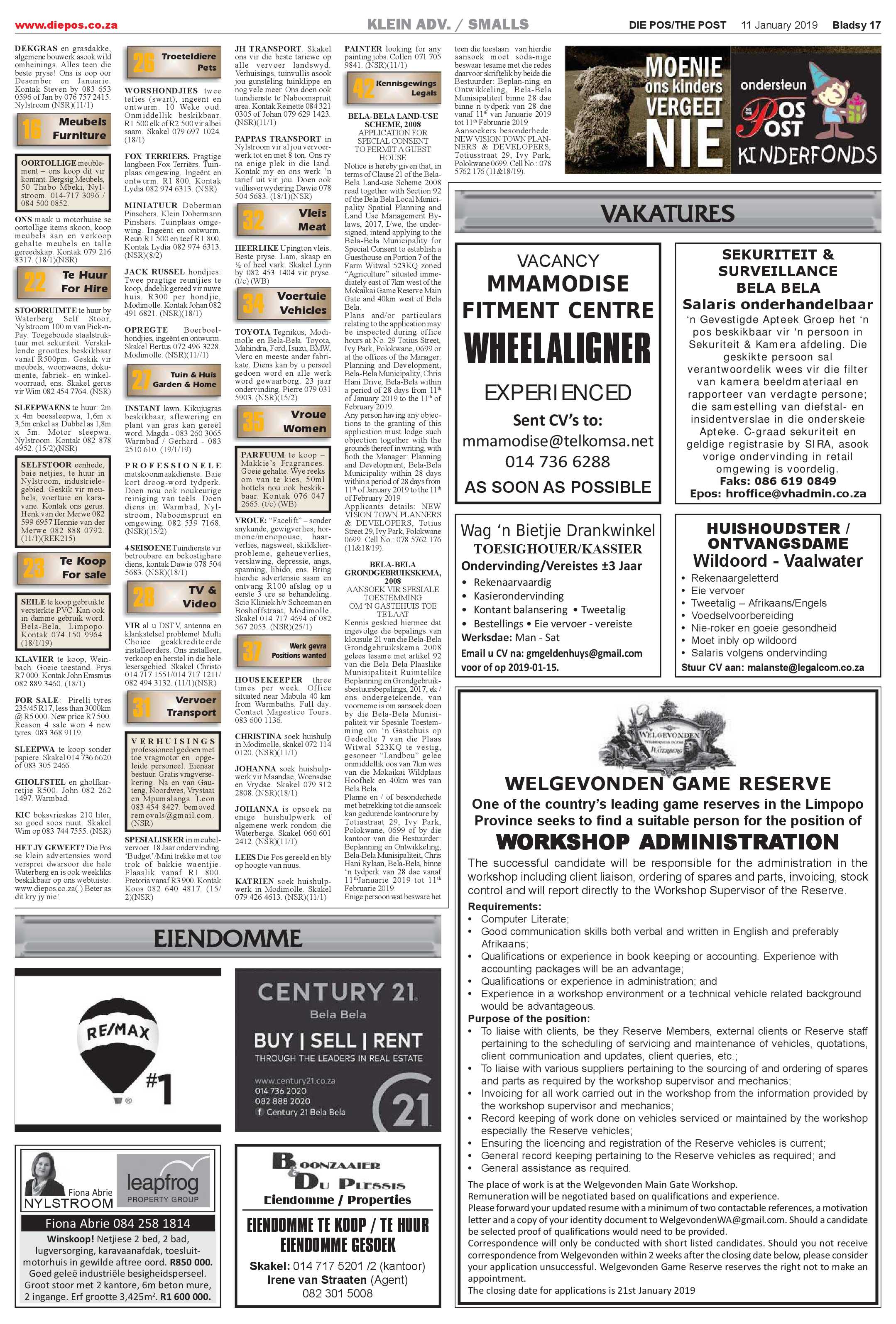 Die Pos 11 January 2019 page 17