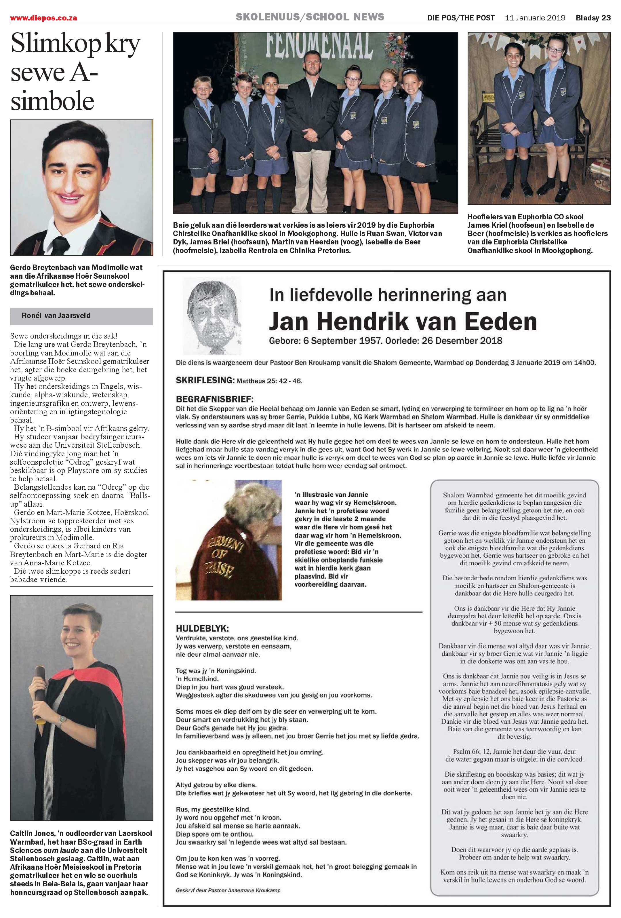 Die Pos 11 January 2019 page 23