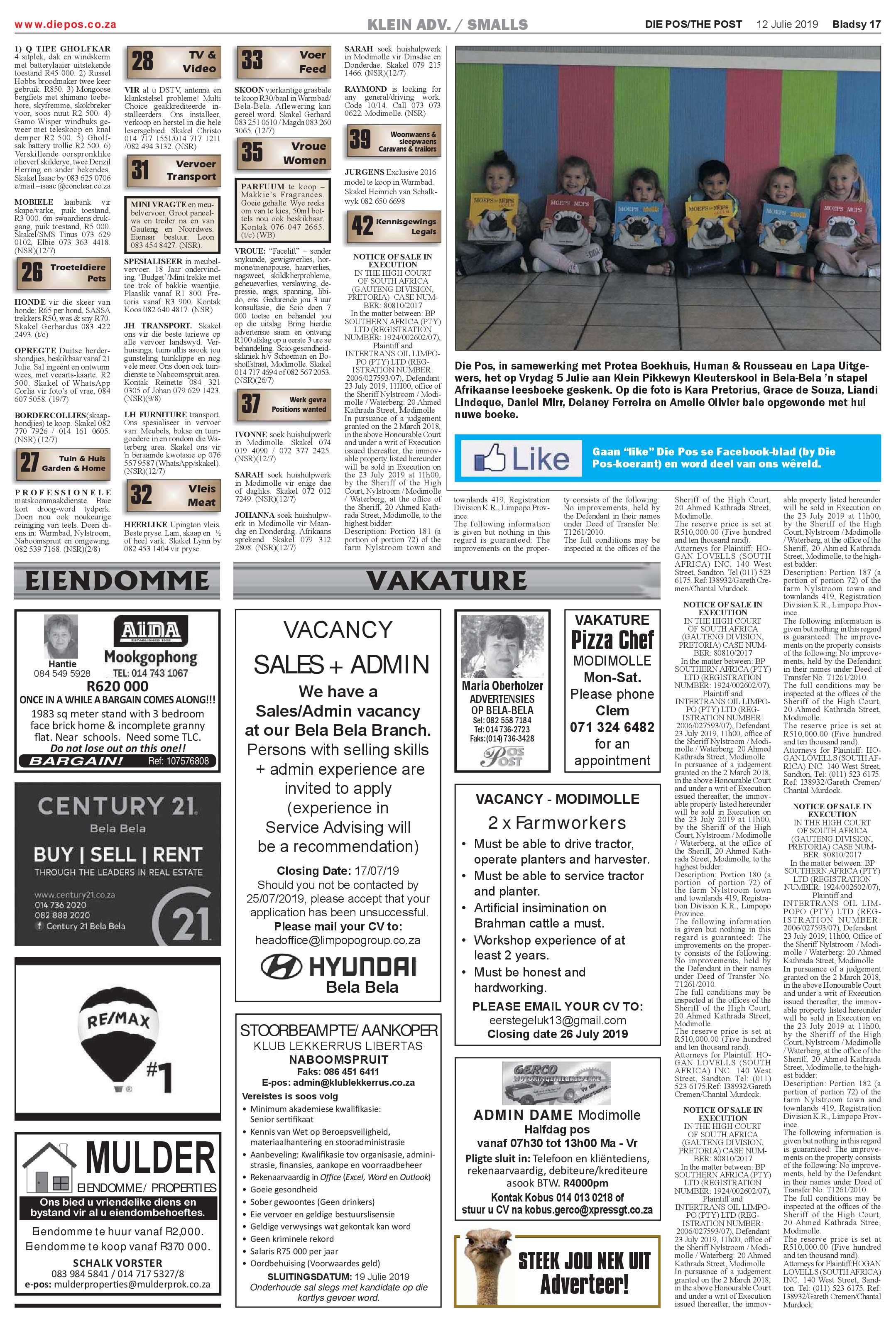 Die Pos 12 July 2019 page 17