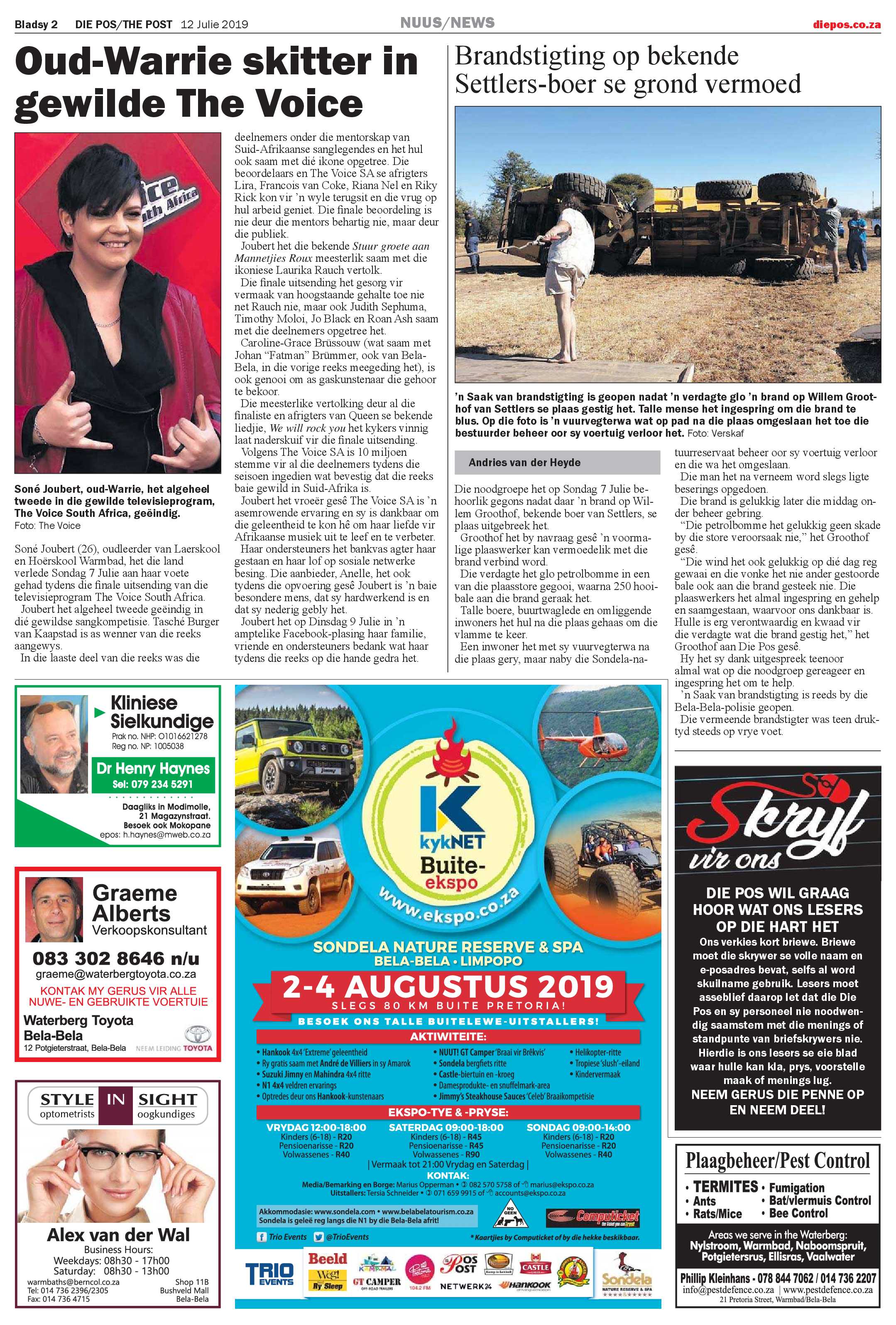 Die Pos 12 July 2019 page 2