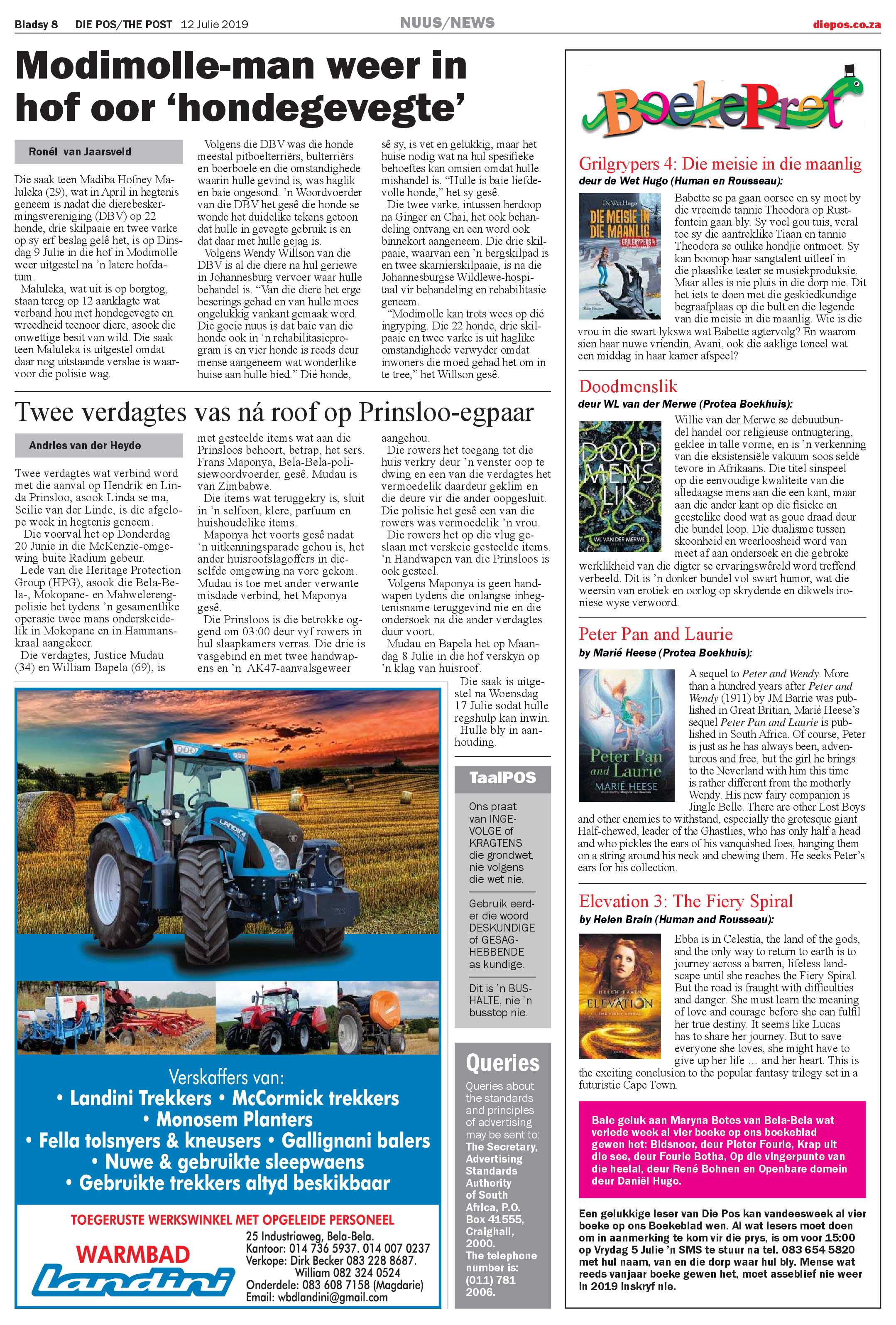 Die Pos 12 July 2019 page 8