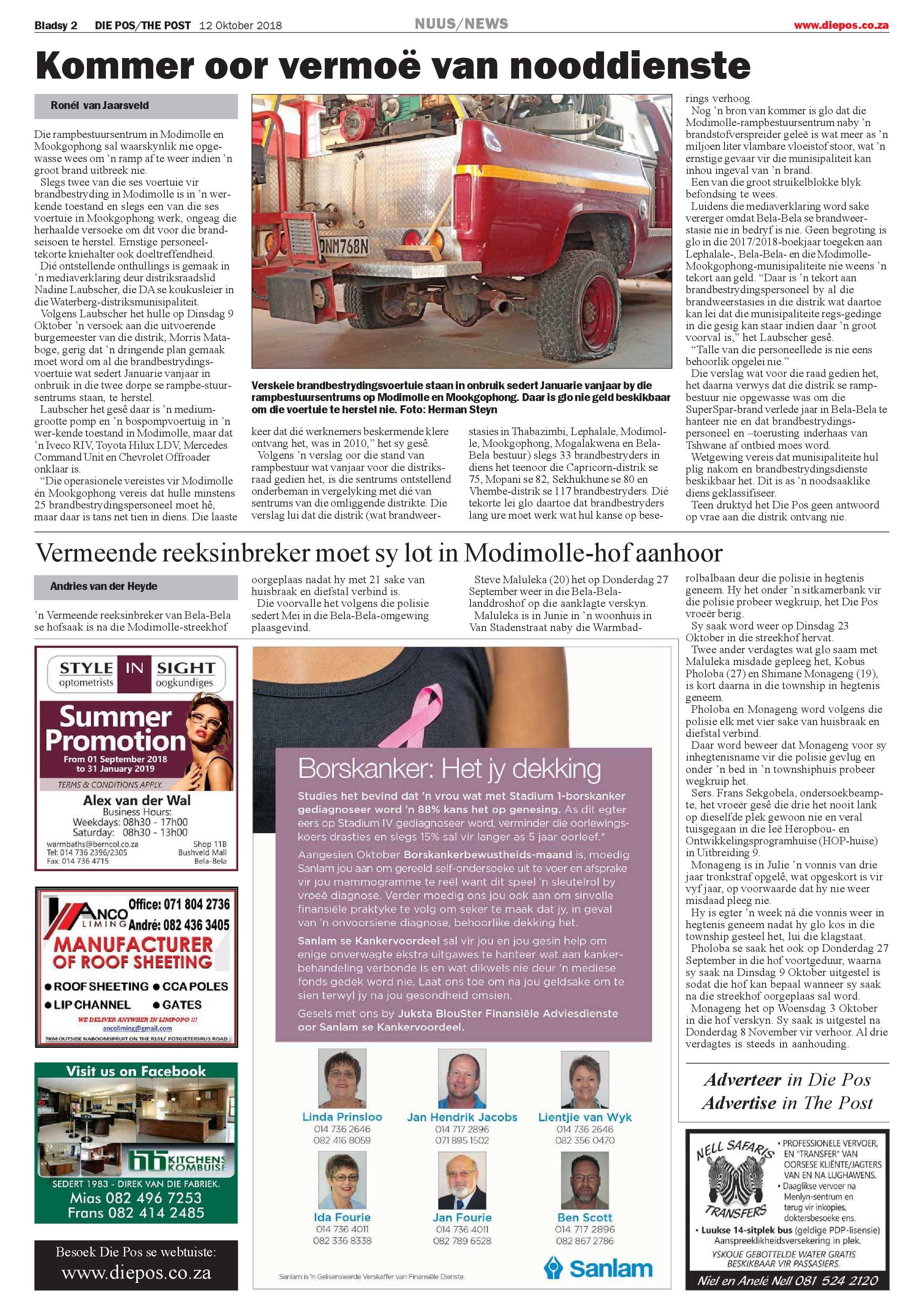 Die Pos 12 October 2018 page 2