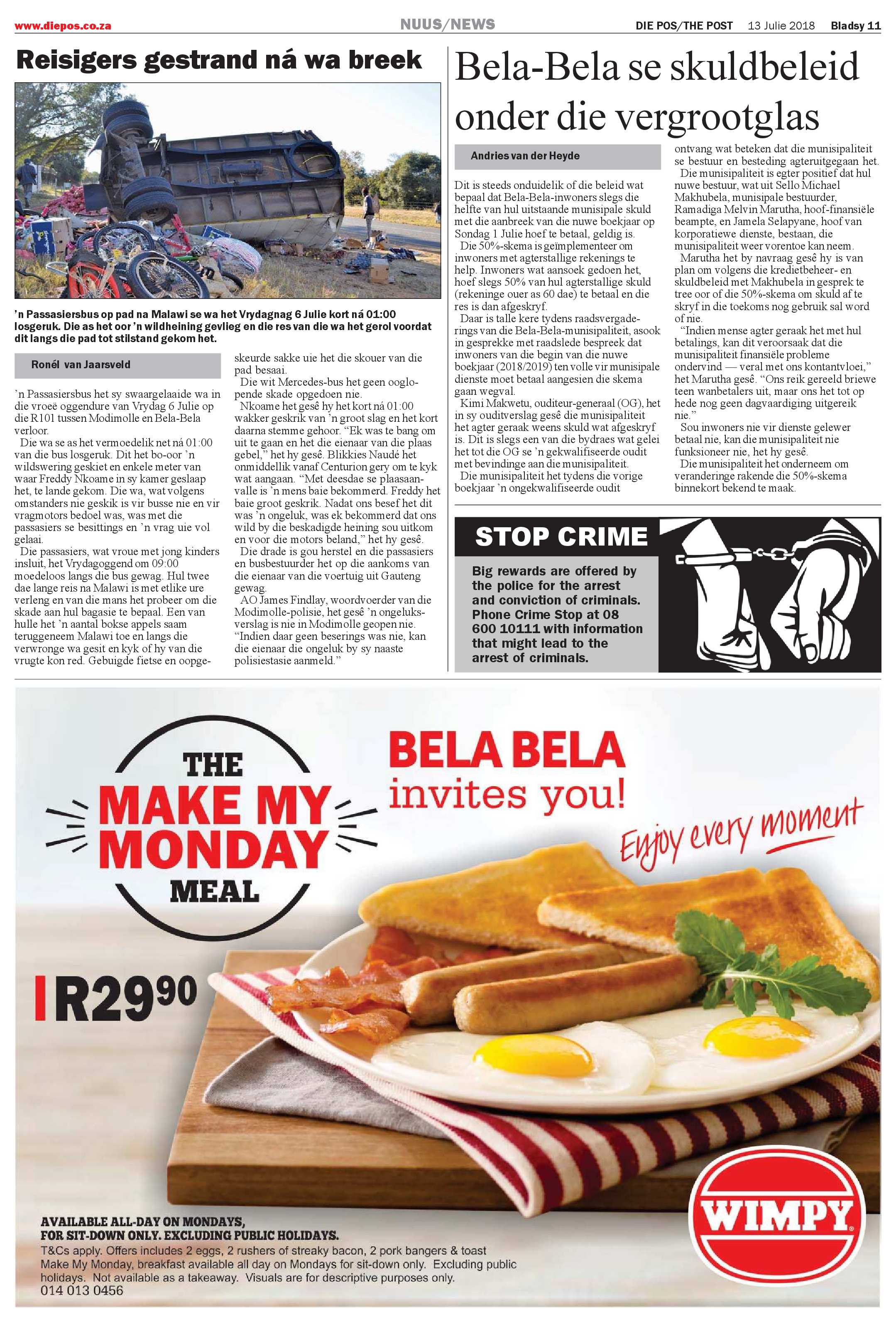 Die Pos 13 July 2018 page 11