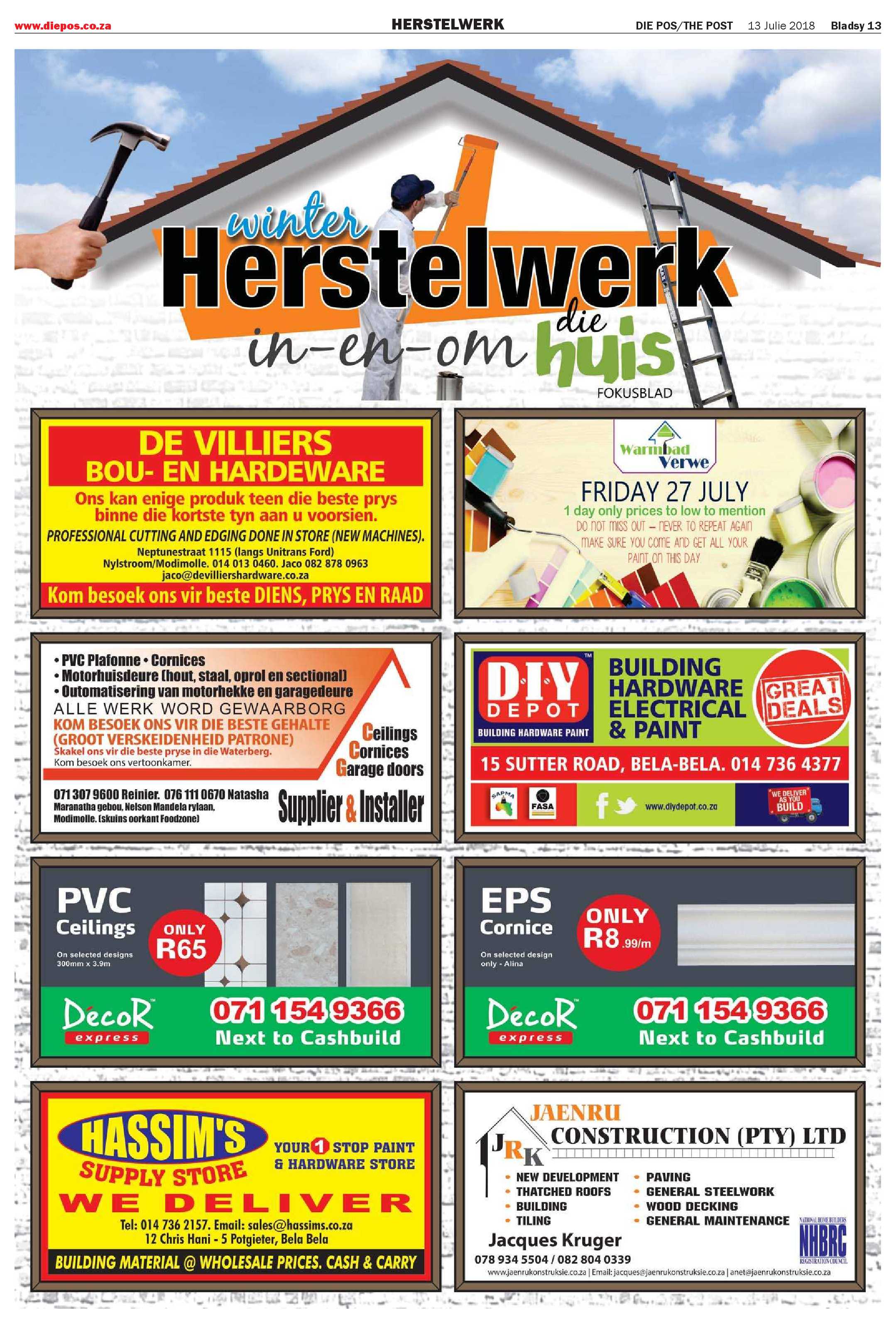 Die Pos 13 July 2018 page 13