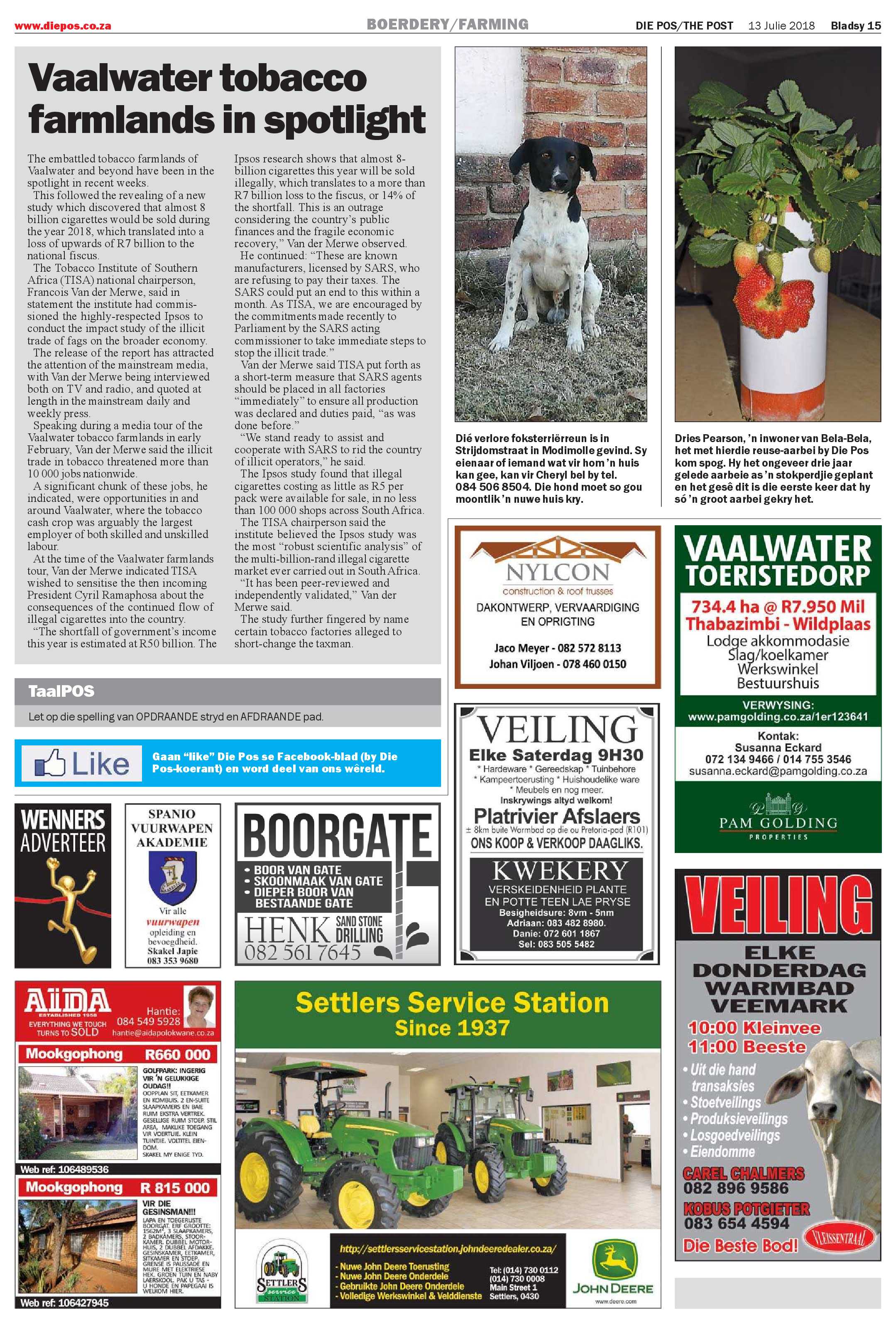 Die Pos 13 July 2018 page 15