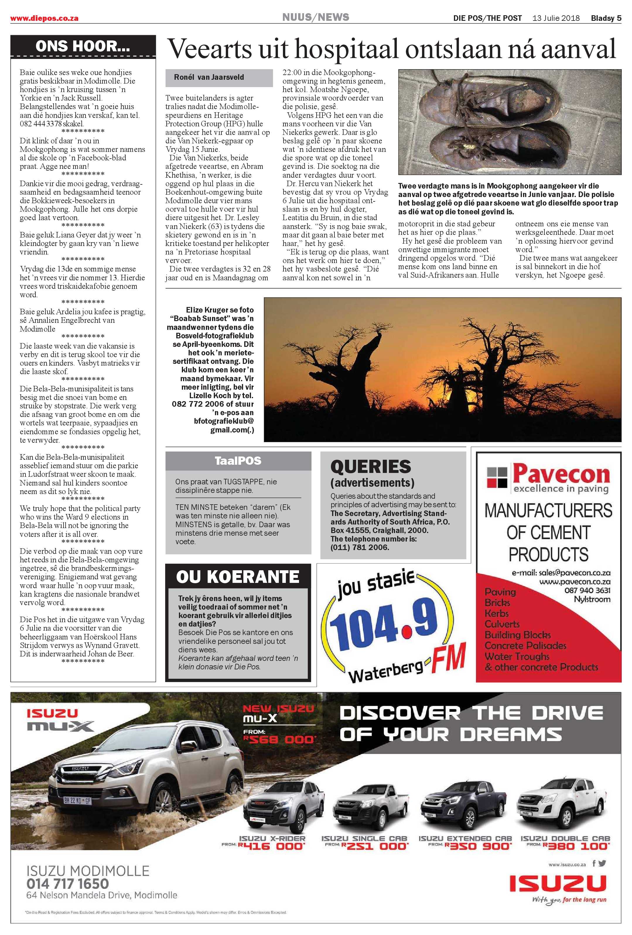 Die Pos 13 July 2018 page 5