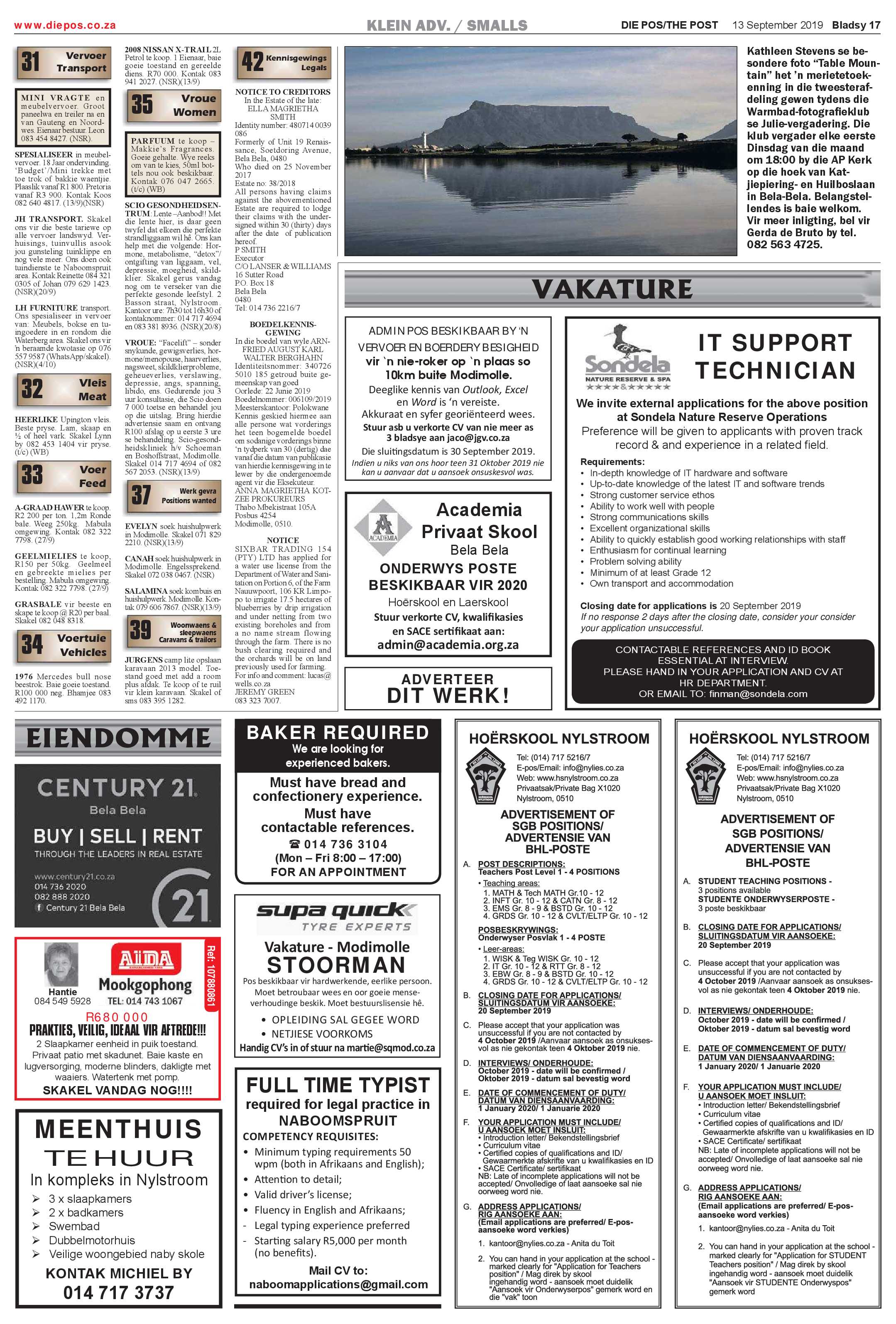 Die Pos 13 September 2019 page 17