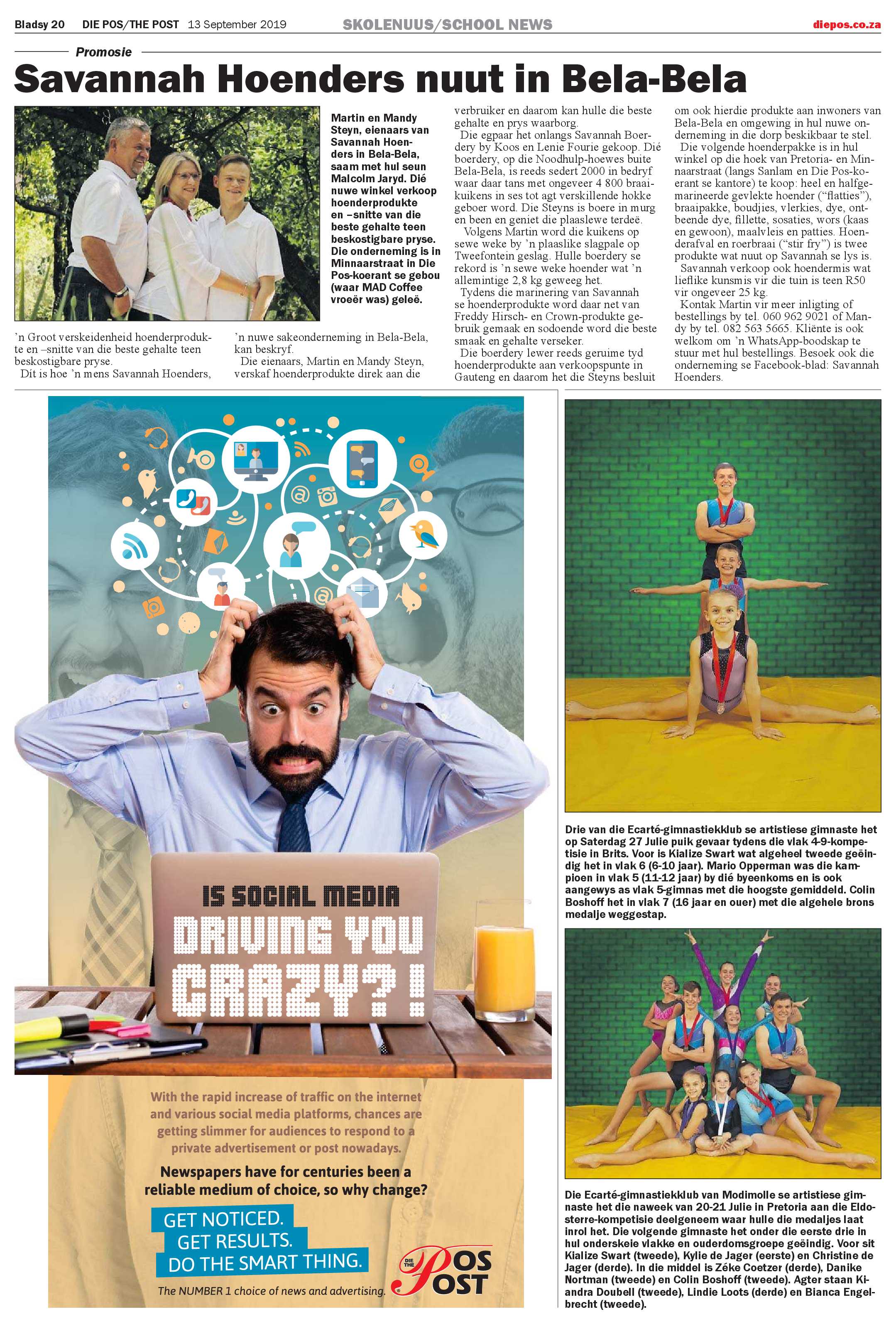 Die Pos 13 September 2019 page 20