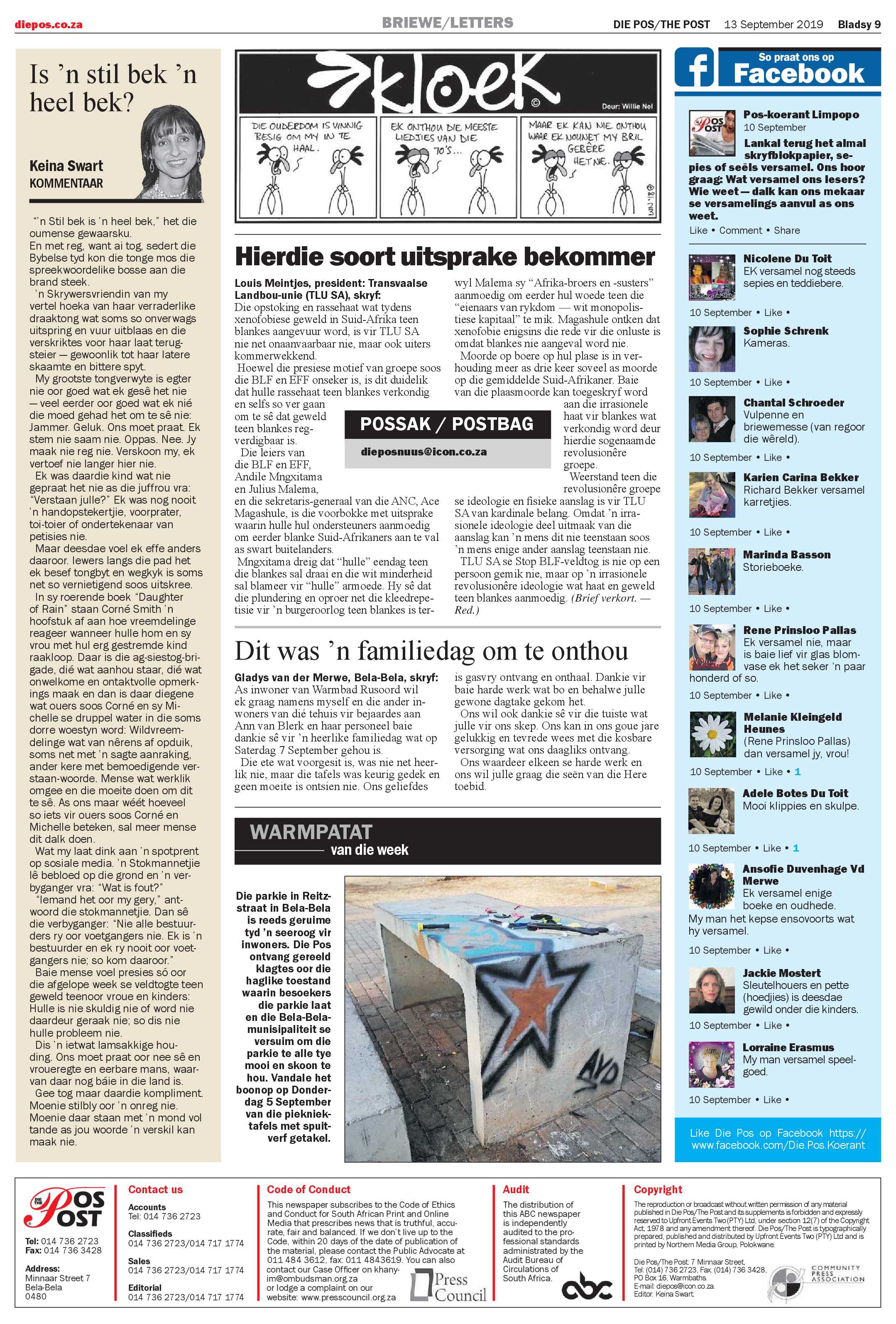 Die Pos 13 September 2019 page 9