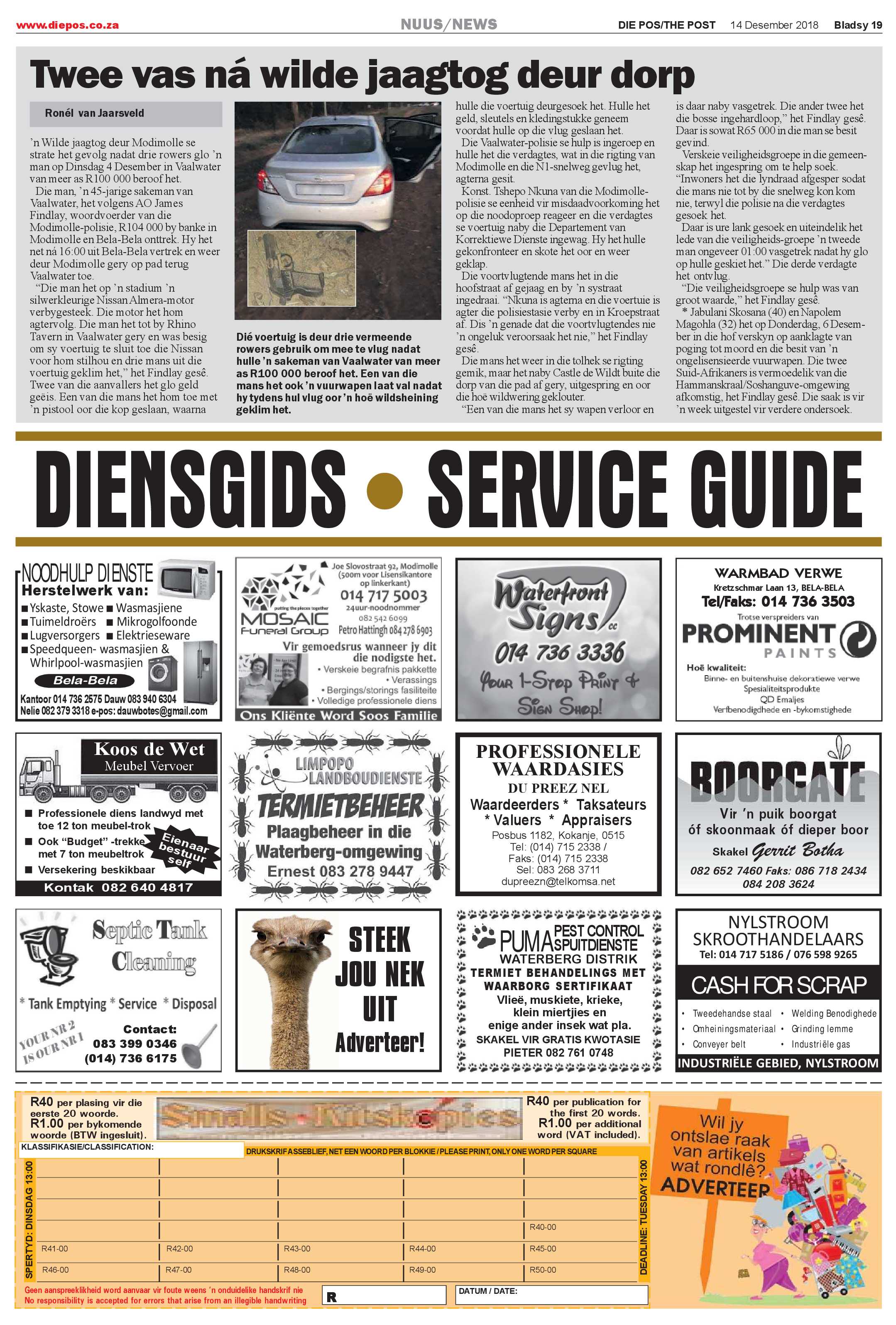 Die Pos 14 December 2018 page 19