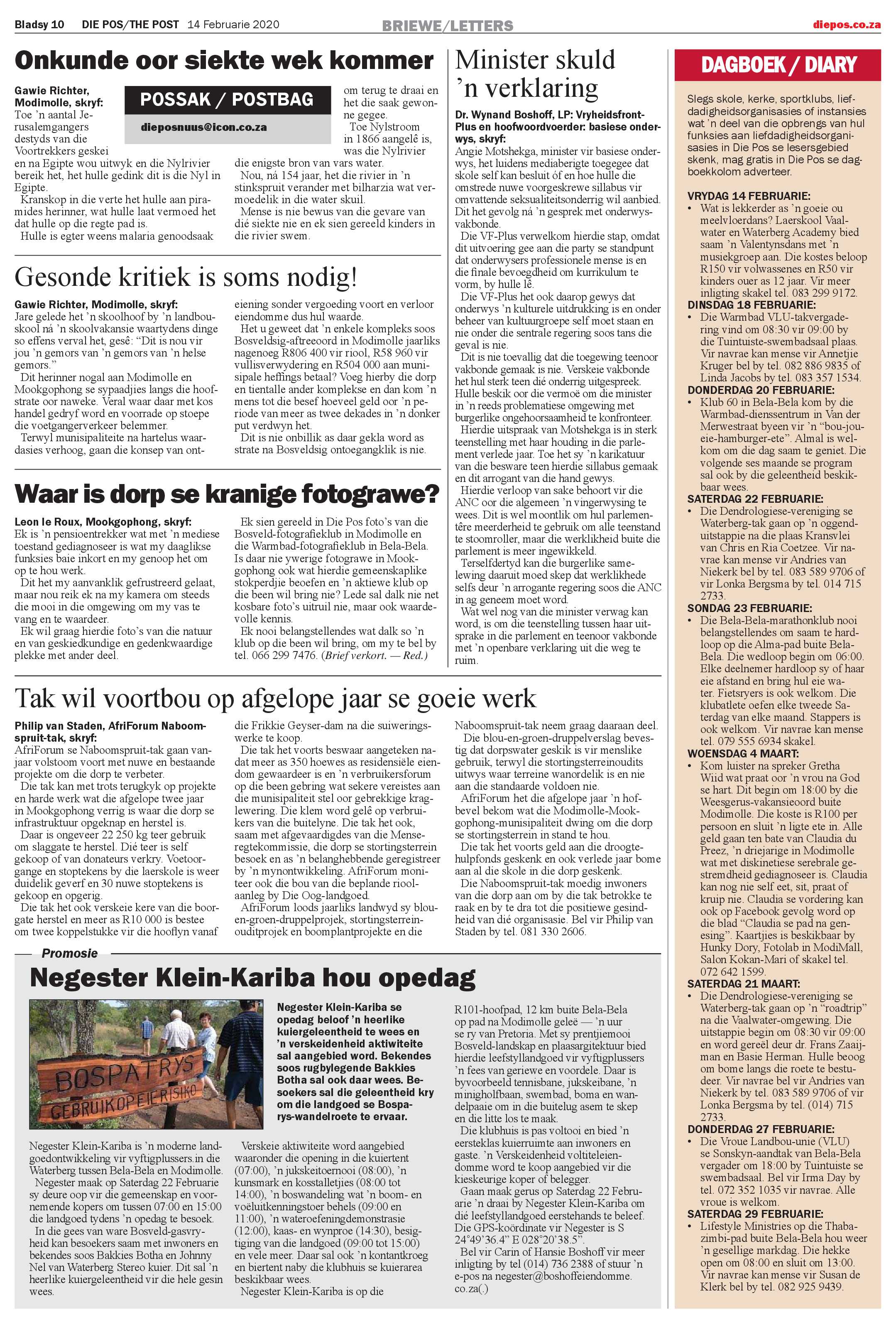Die Pos 14 Februarie 2020 page 10