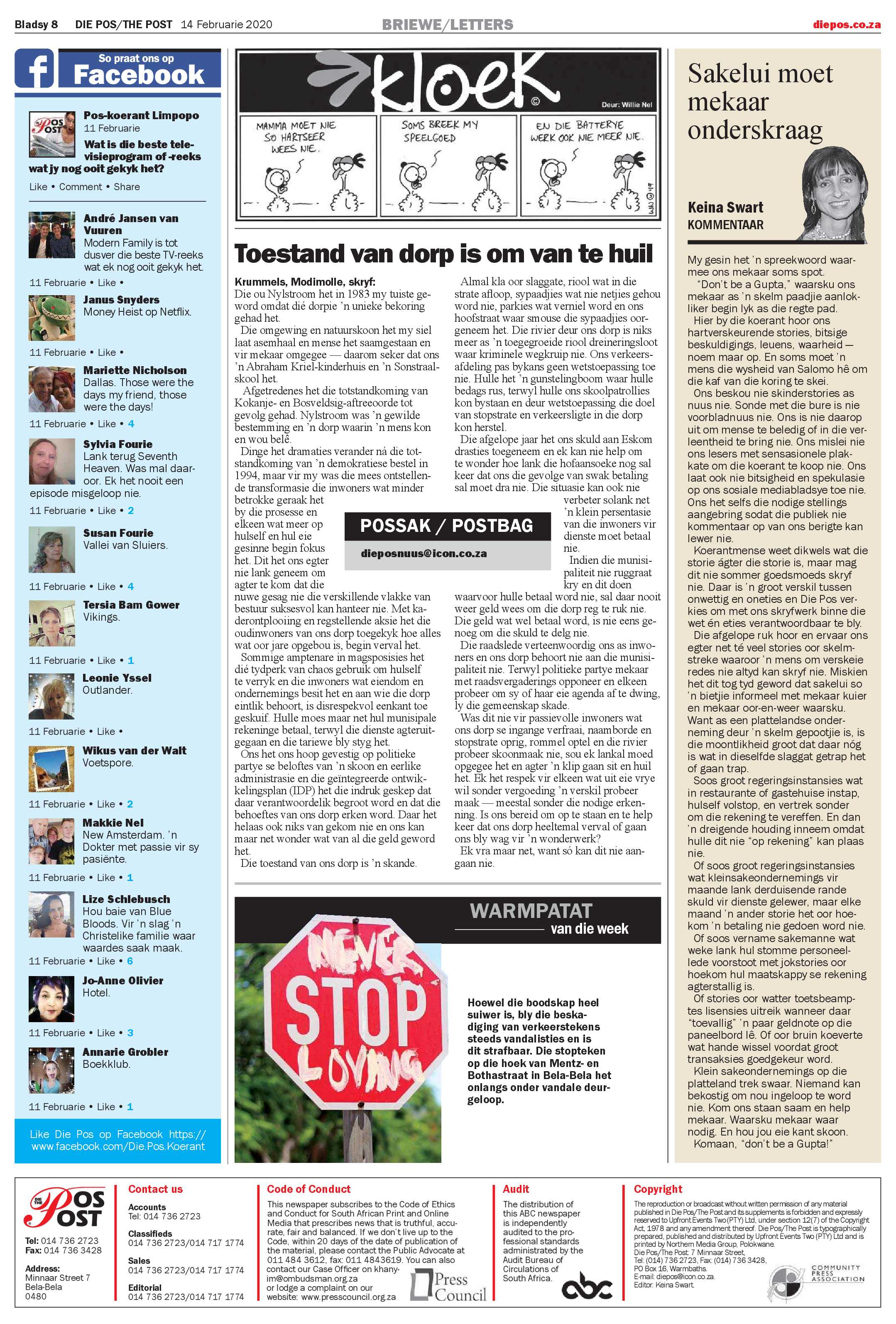Die Pos 14 Februarie 2020 page 8