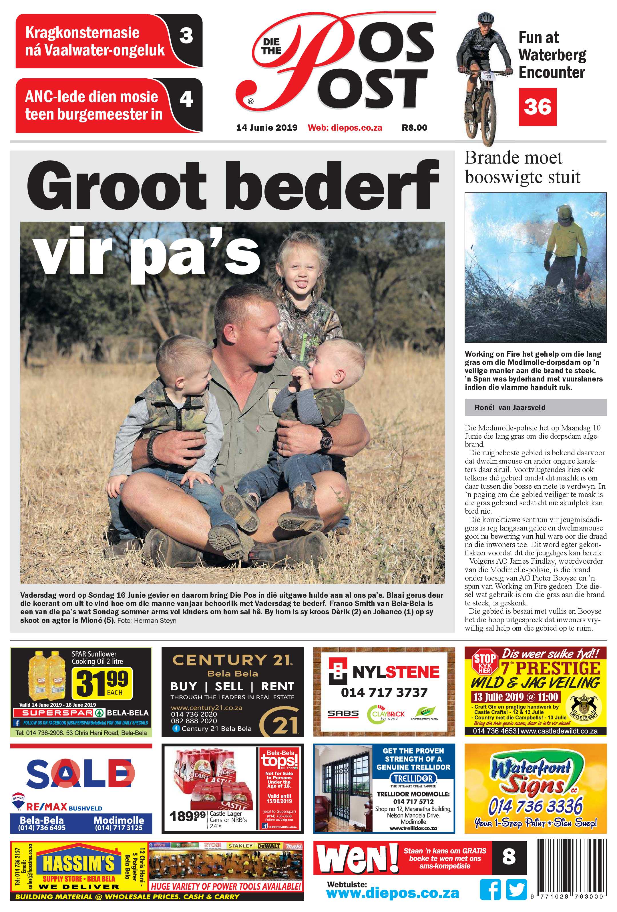 Die Pos 14 June 2019 page 1