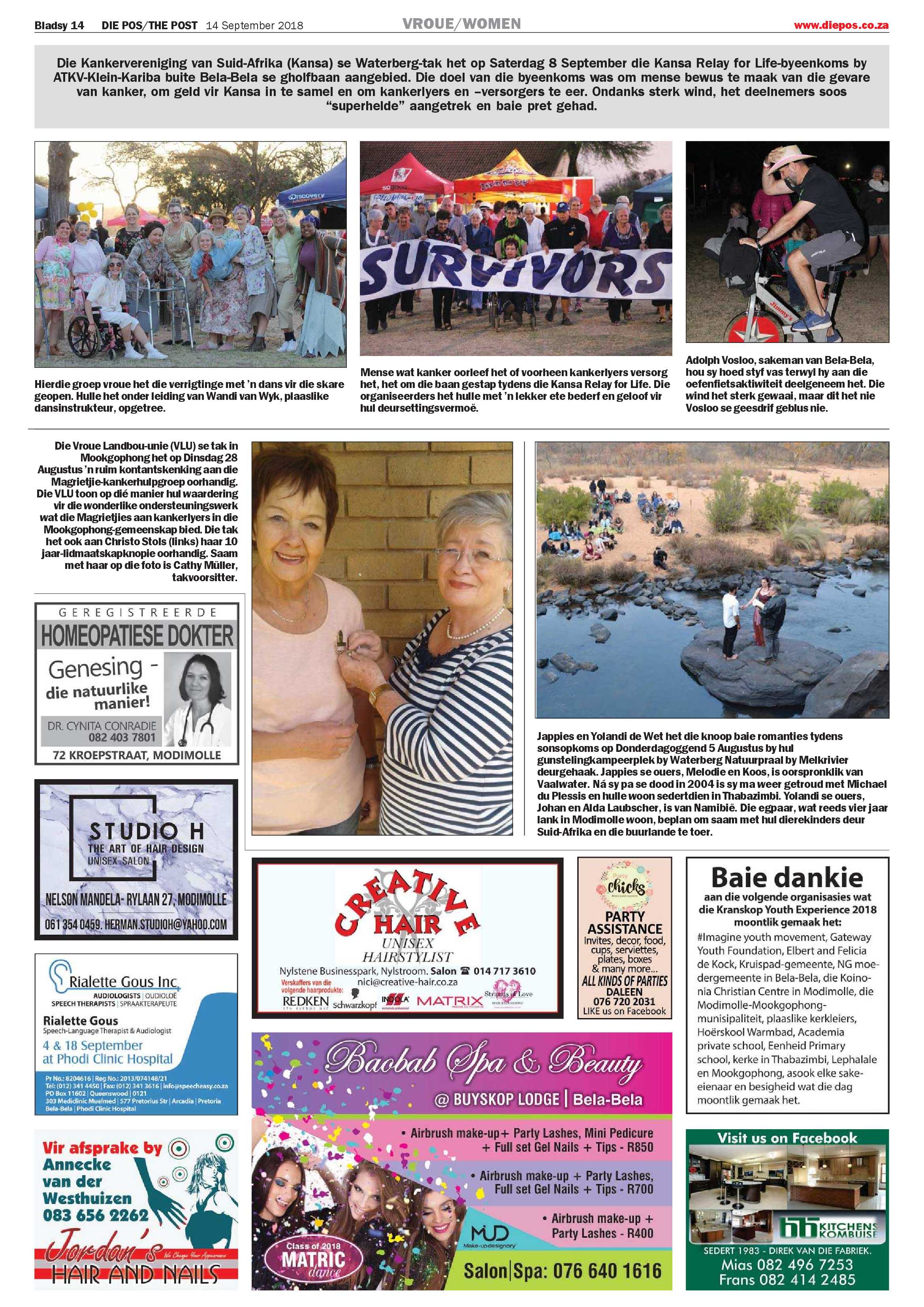 Die Pos 14 September 2018 page 14