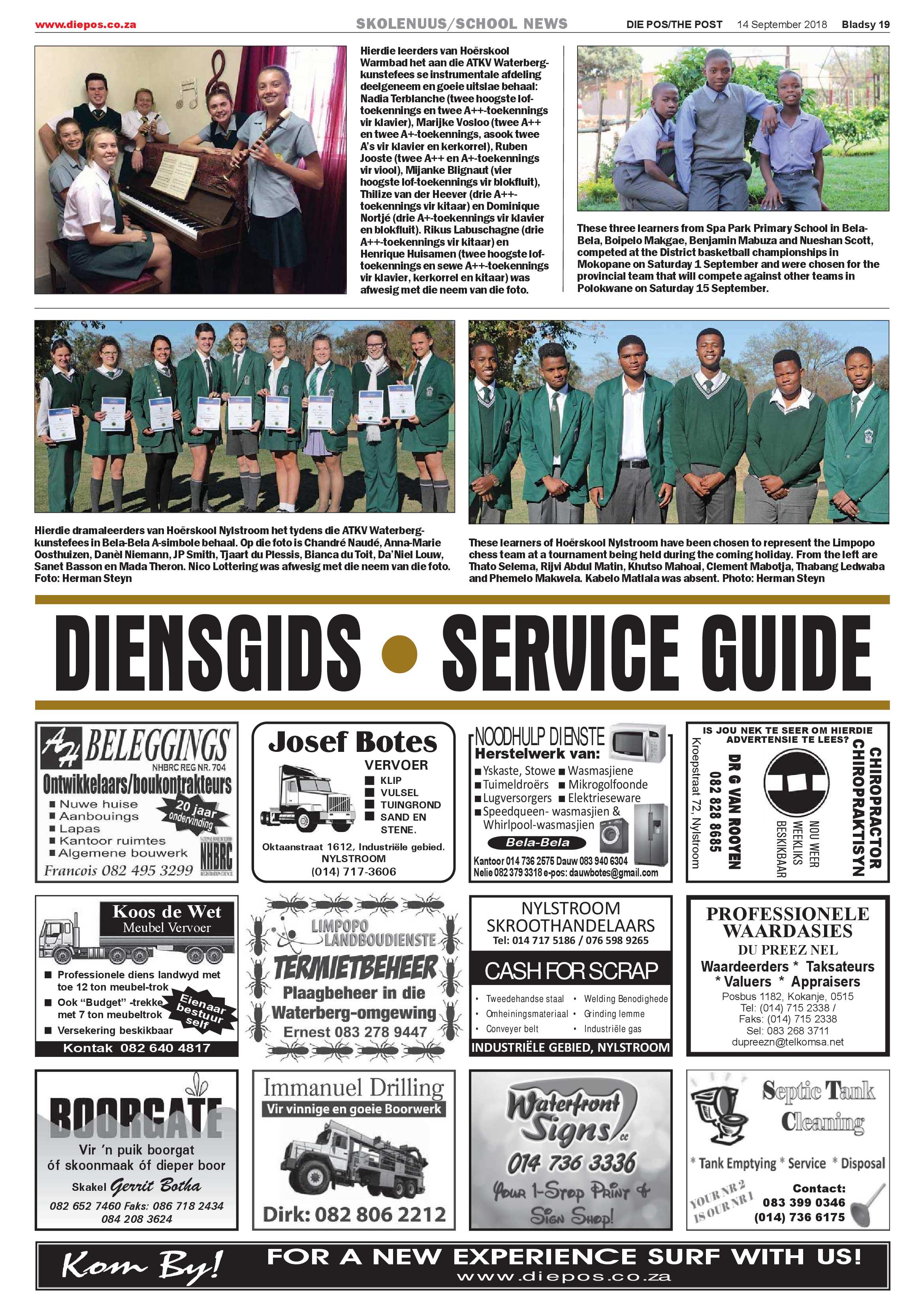 Die Pos 14 September 2018 page 19