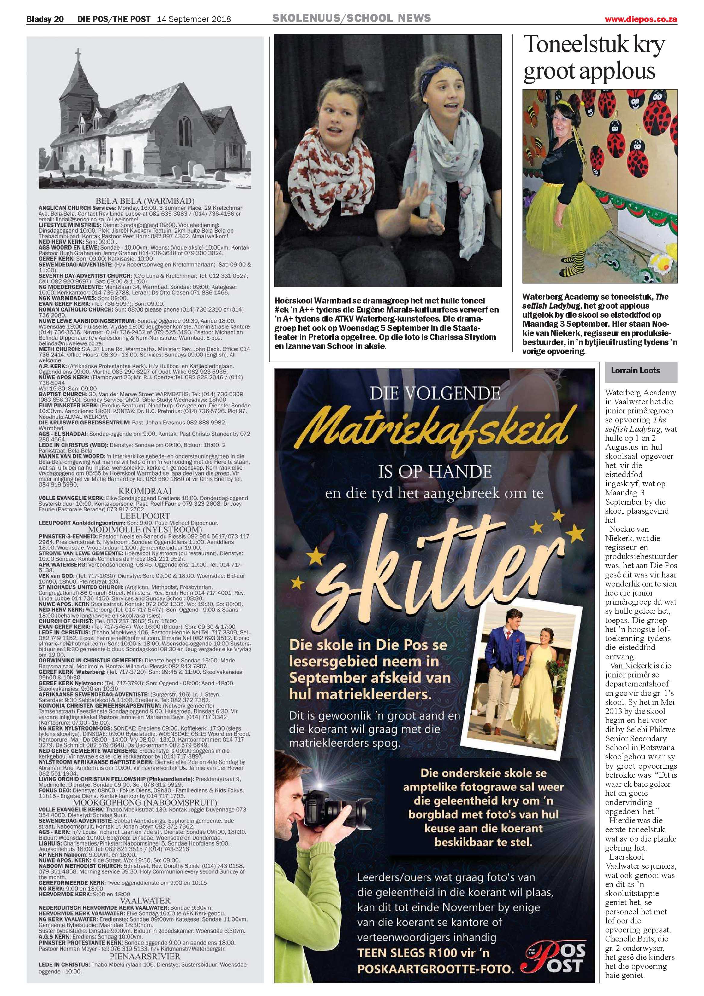 Die Pos 14 September 2018 page 20