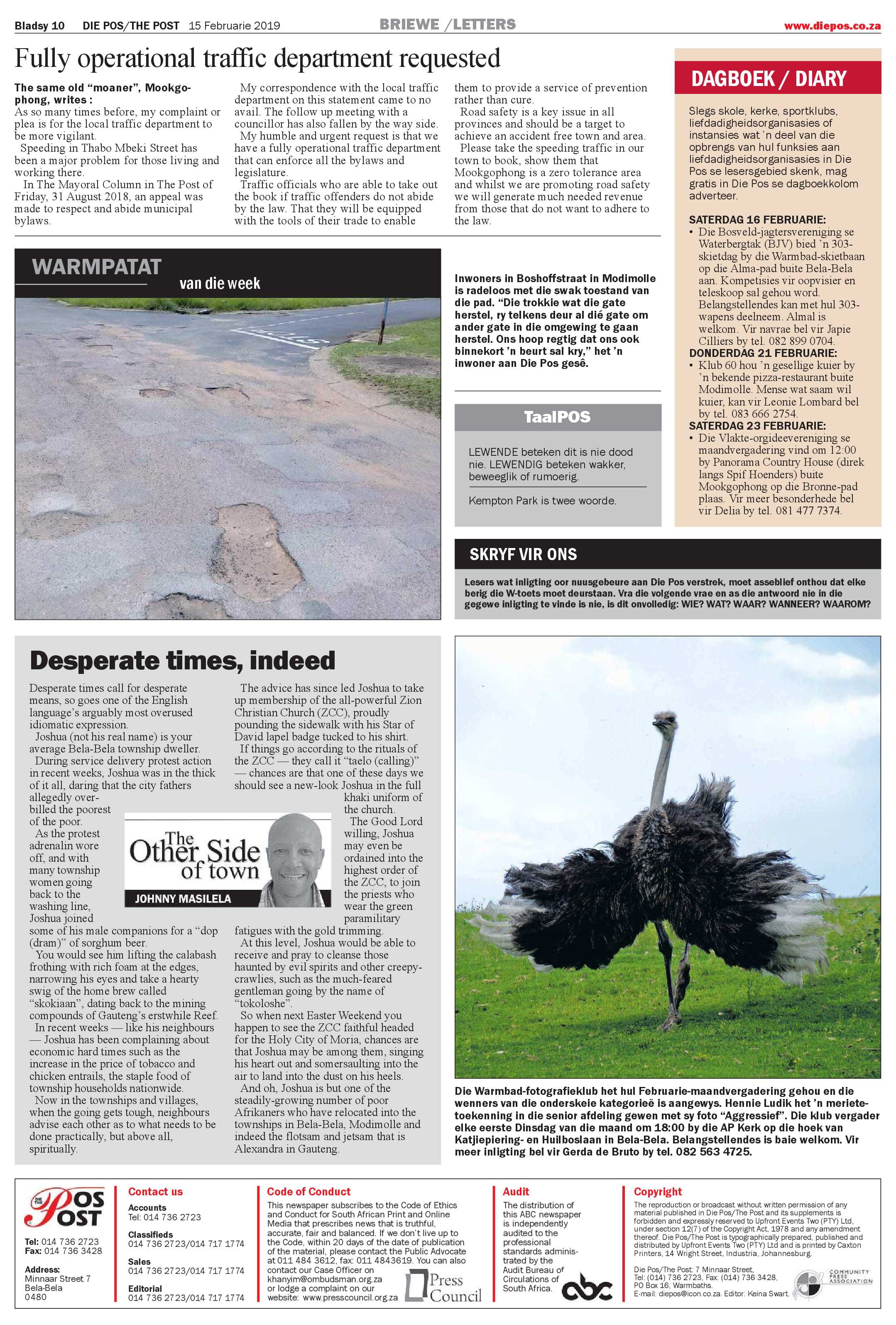 Die Pos 15 Februarie 2019 page 10
