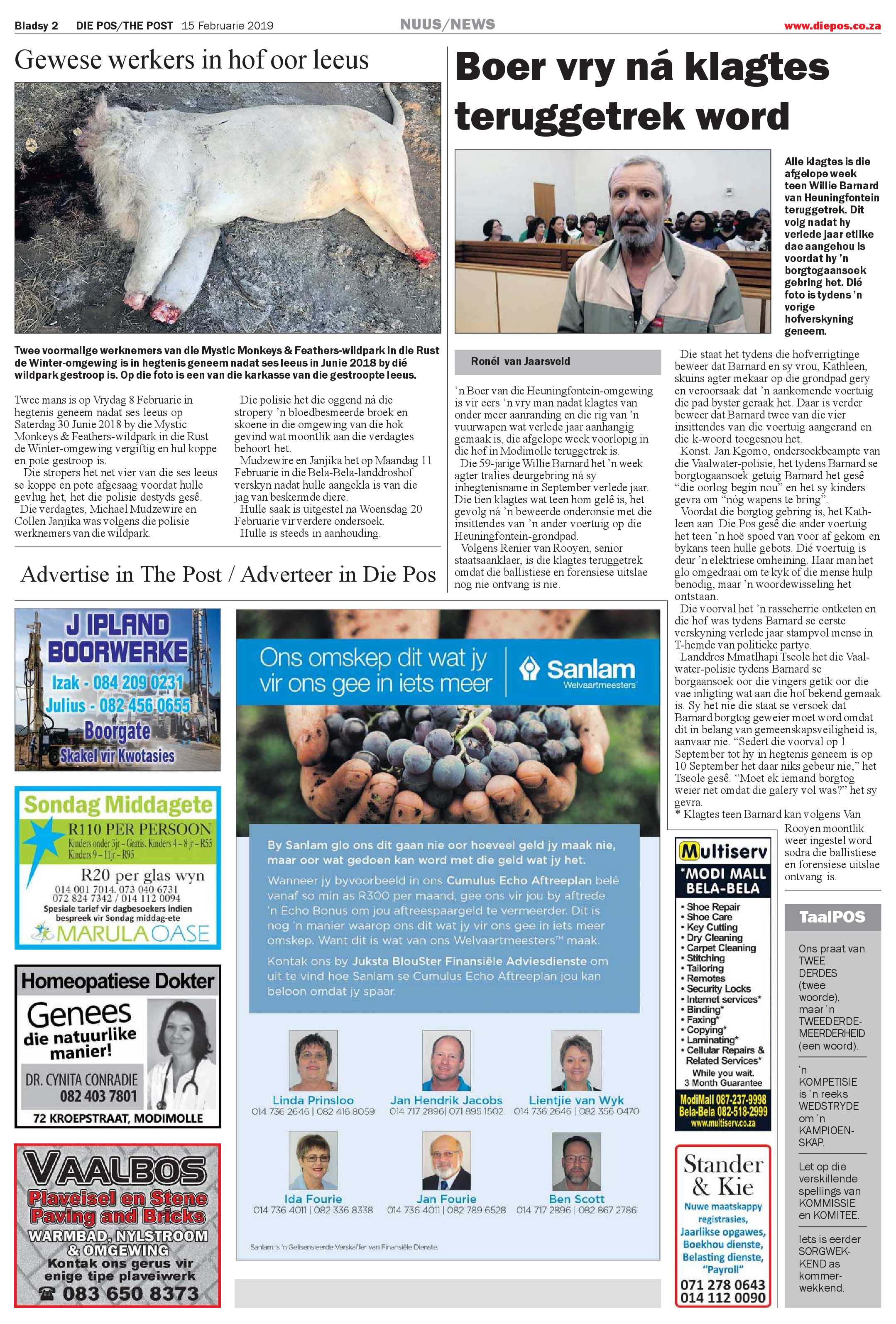 Die Pos 15 Februarie 2019 page 2