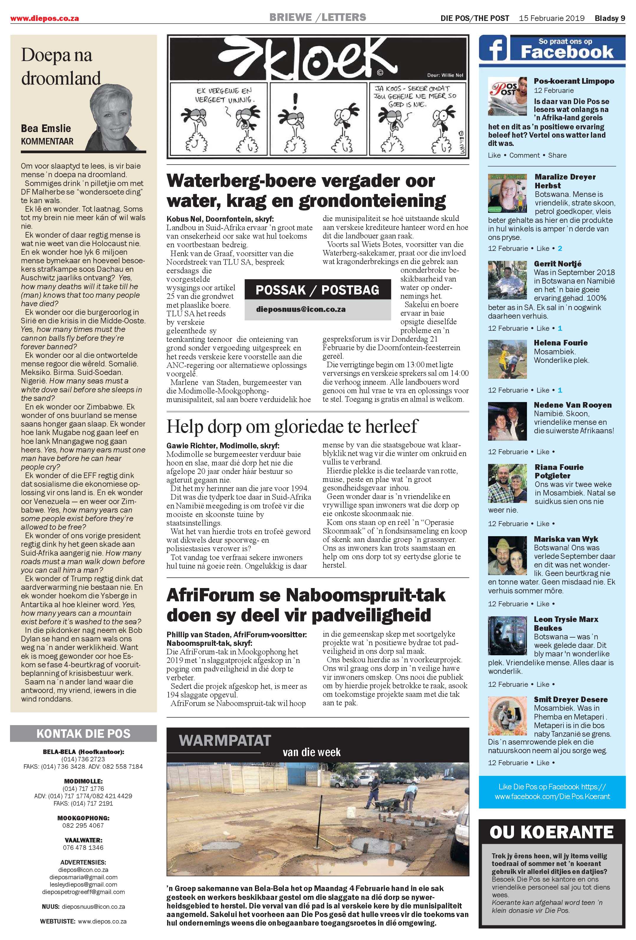 Die Pos 15 Februarie 2019 page 9