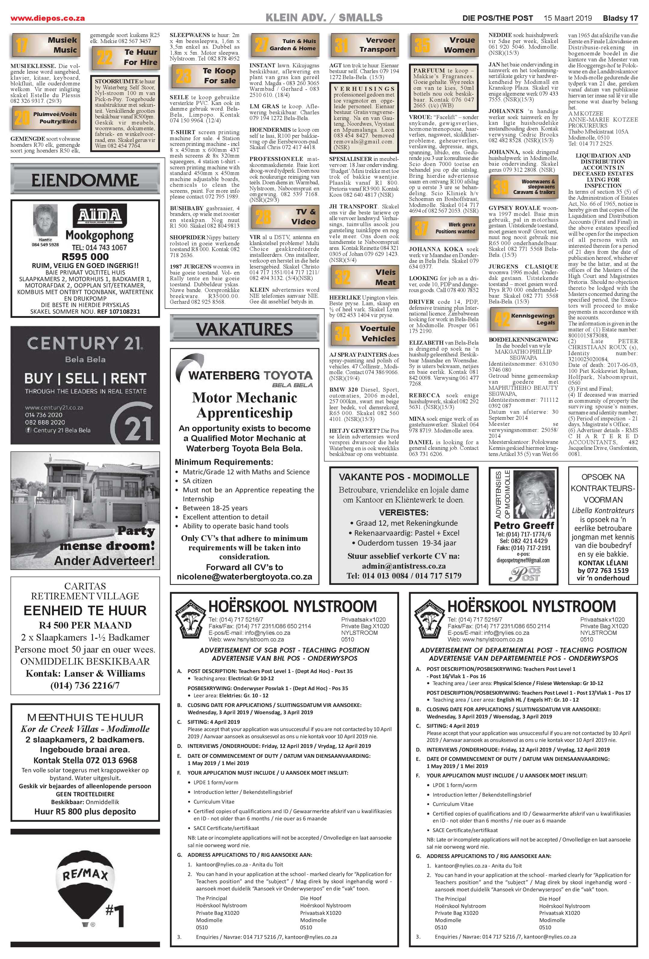 Die Pos 15 March 2019 page 17