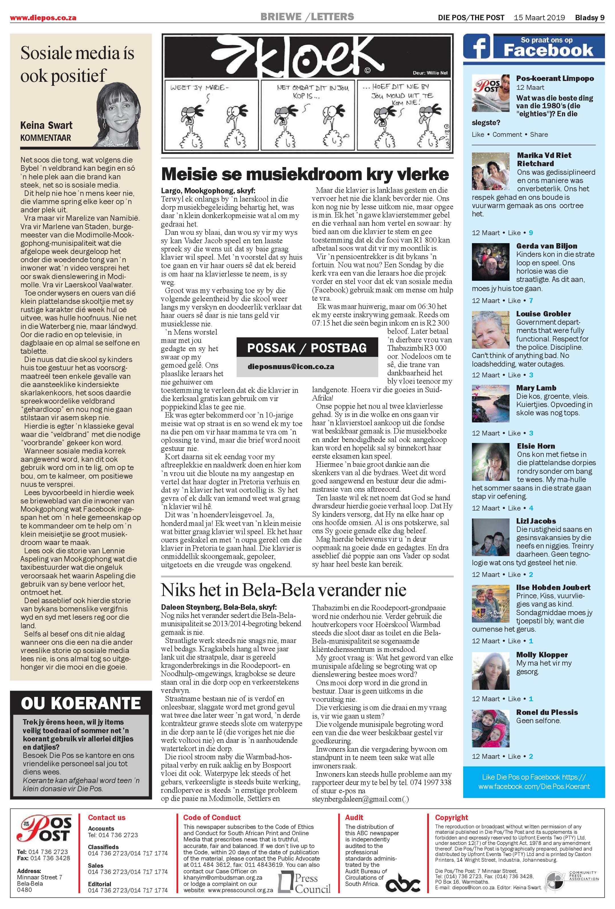 Die Pos 15 March 2019 page 9