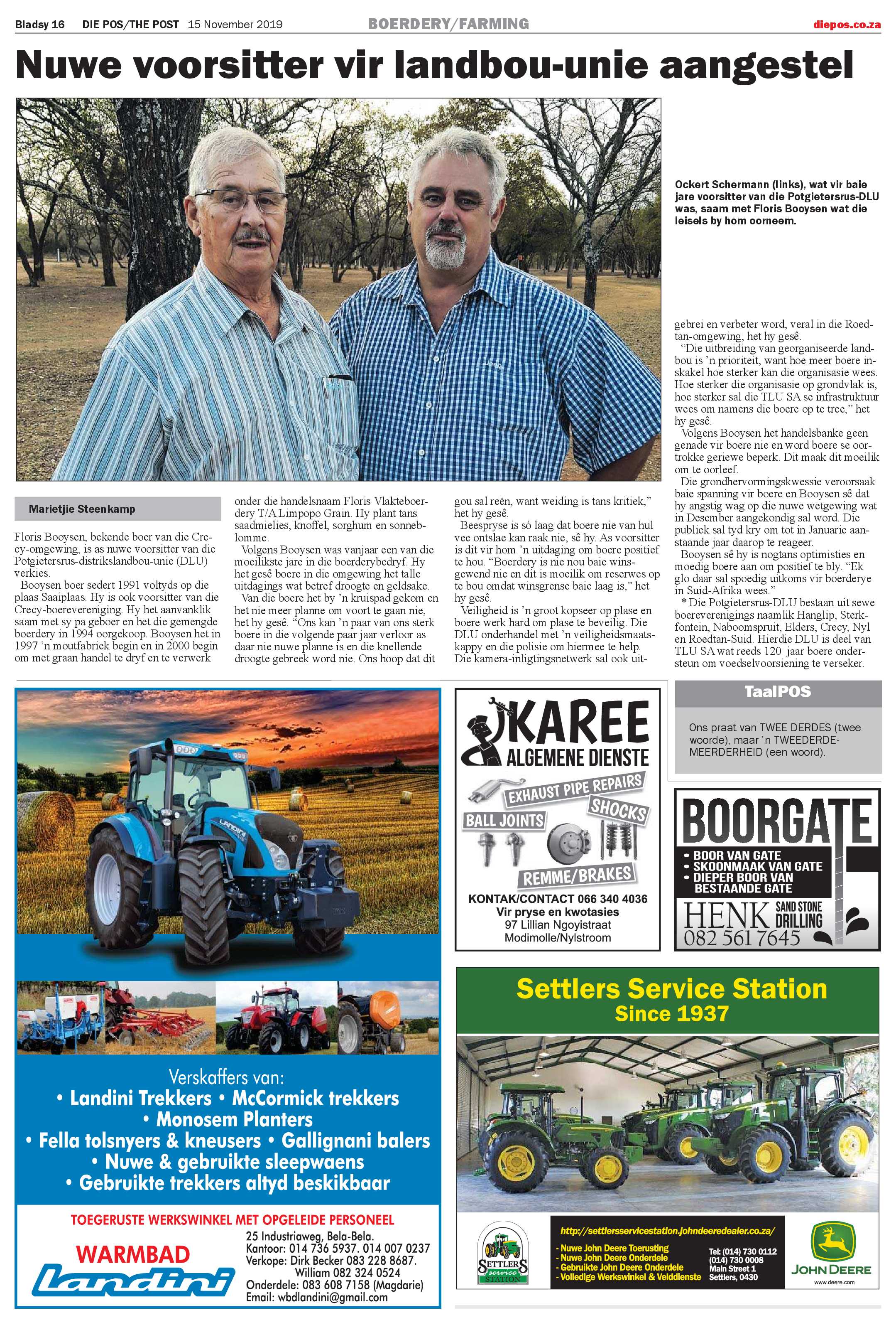 Die Pos 15 November 2019 page 16