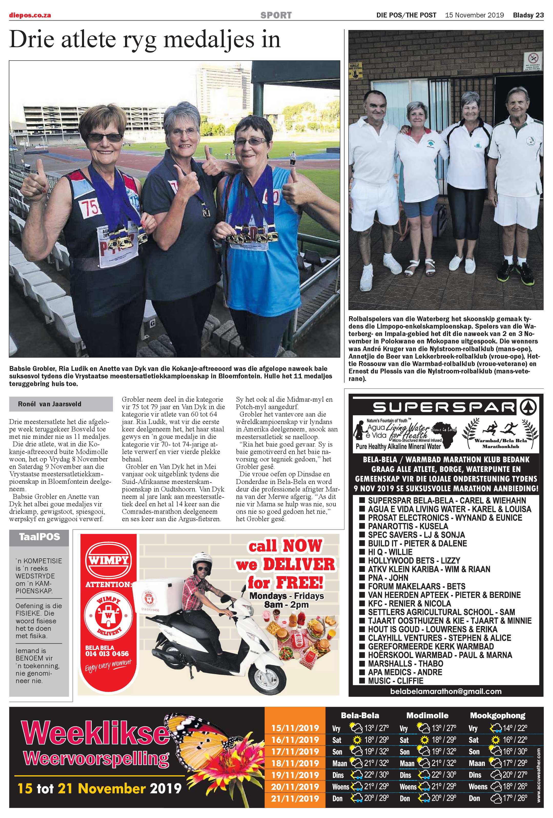 Die Pos 15 November 2019 page 23