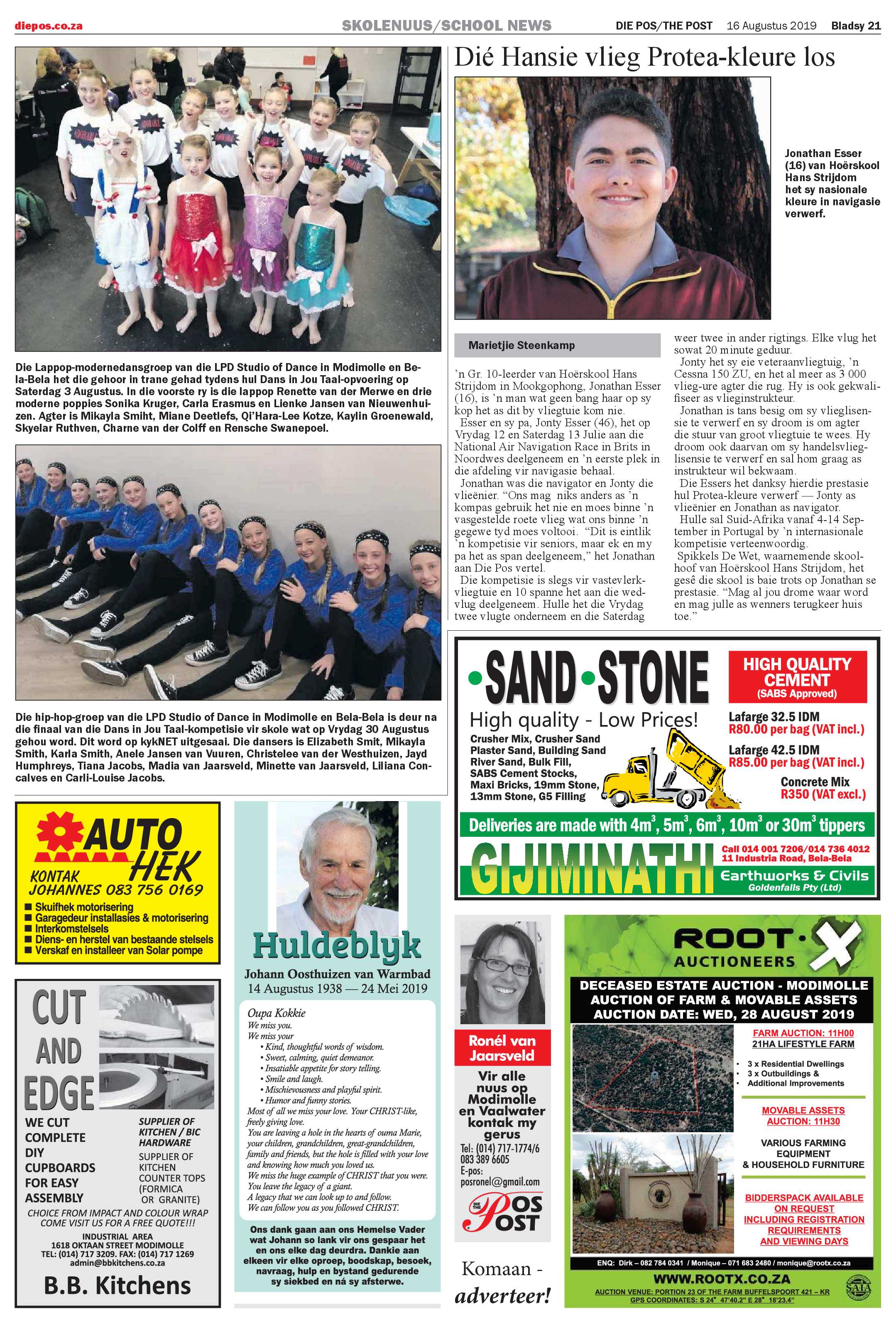 Die Pos 16 August 2019 page 21