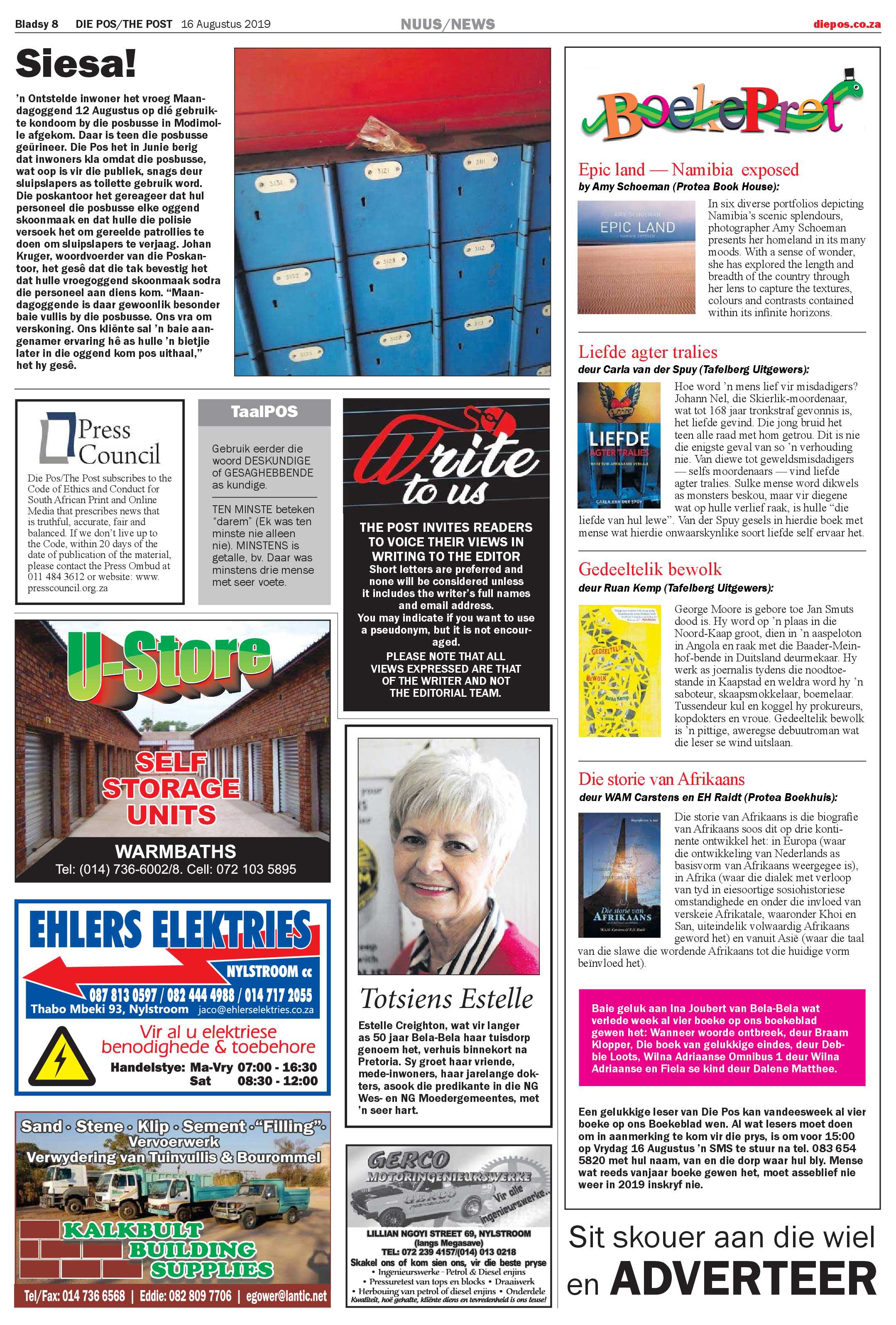 Die Pos 16 August 2019 page 8