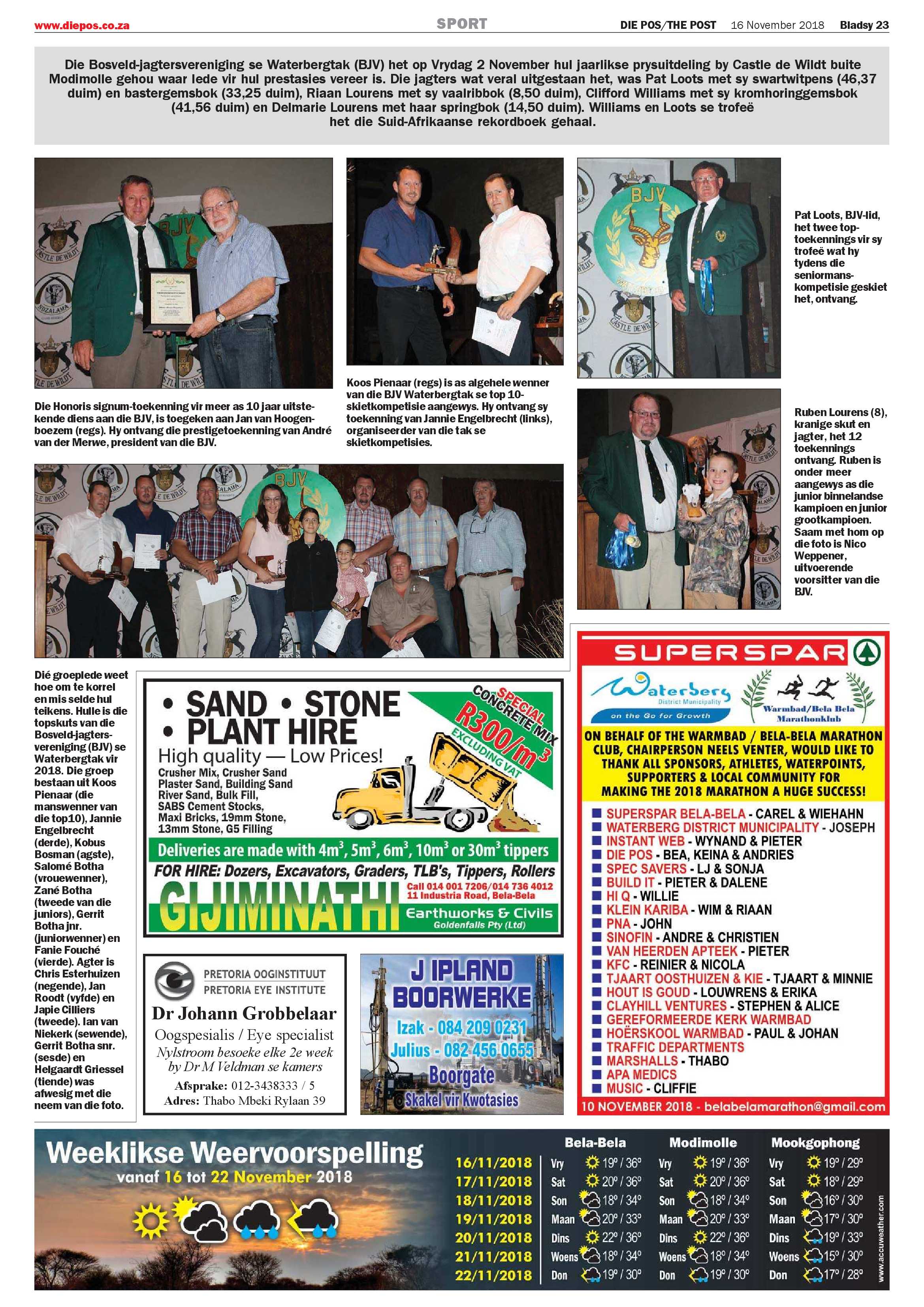 Die Pos 16 November 2018 page 23