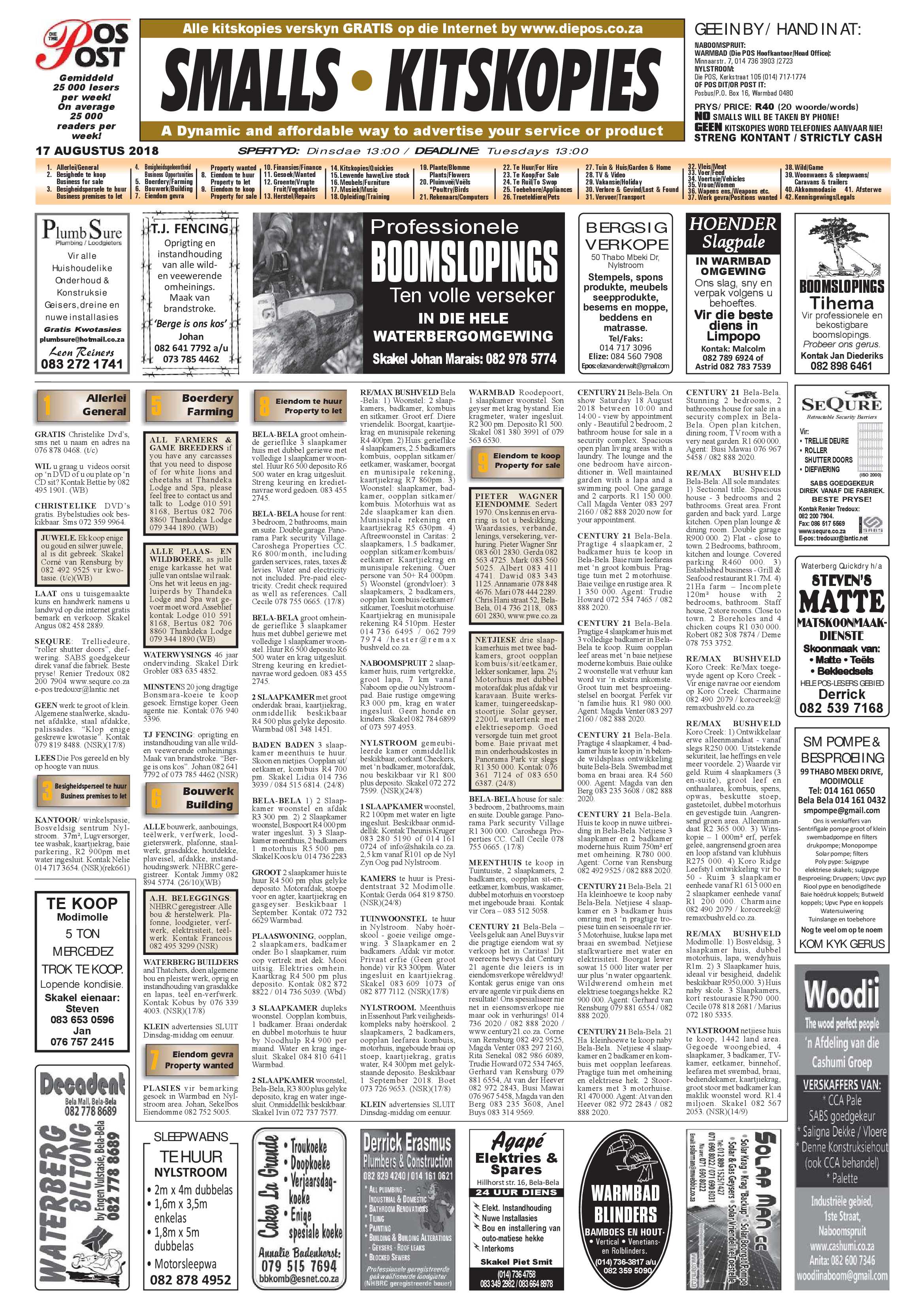 Die Pos 17 August 2018 page 15