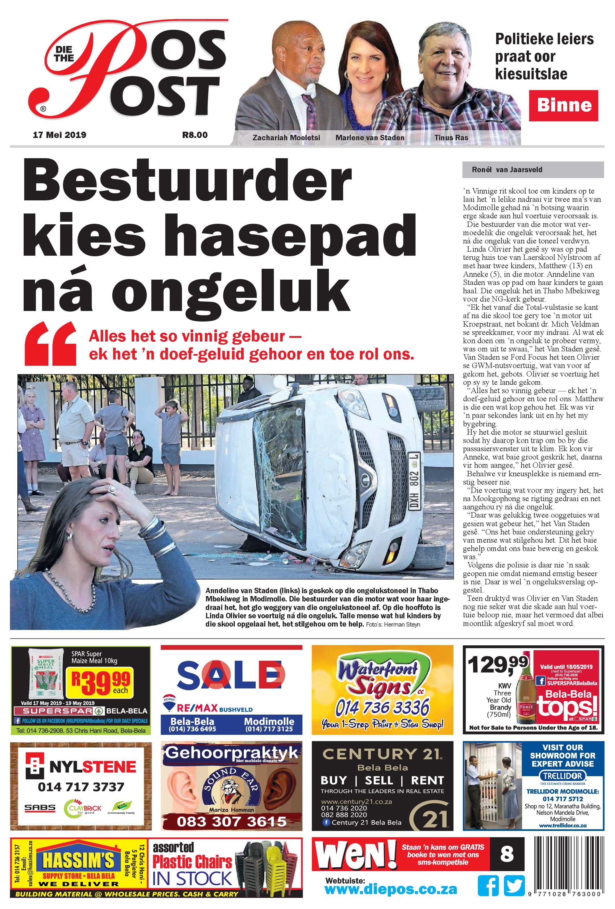 Die Pos 17 Mei 2019 page 1