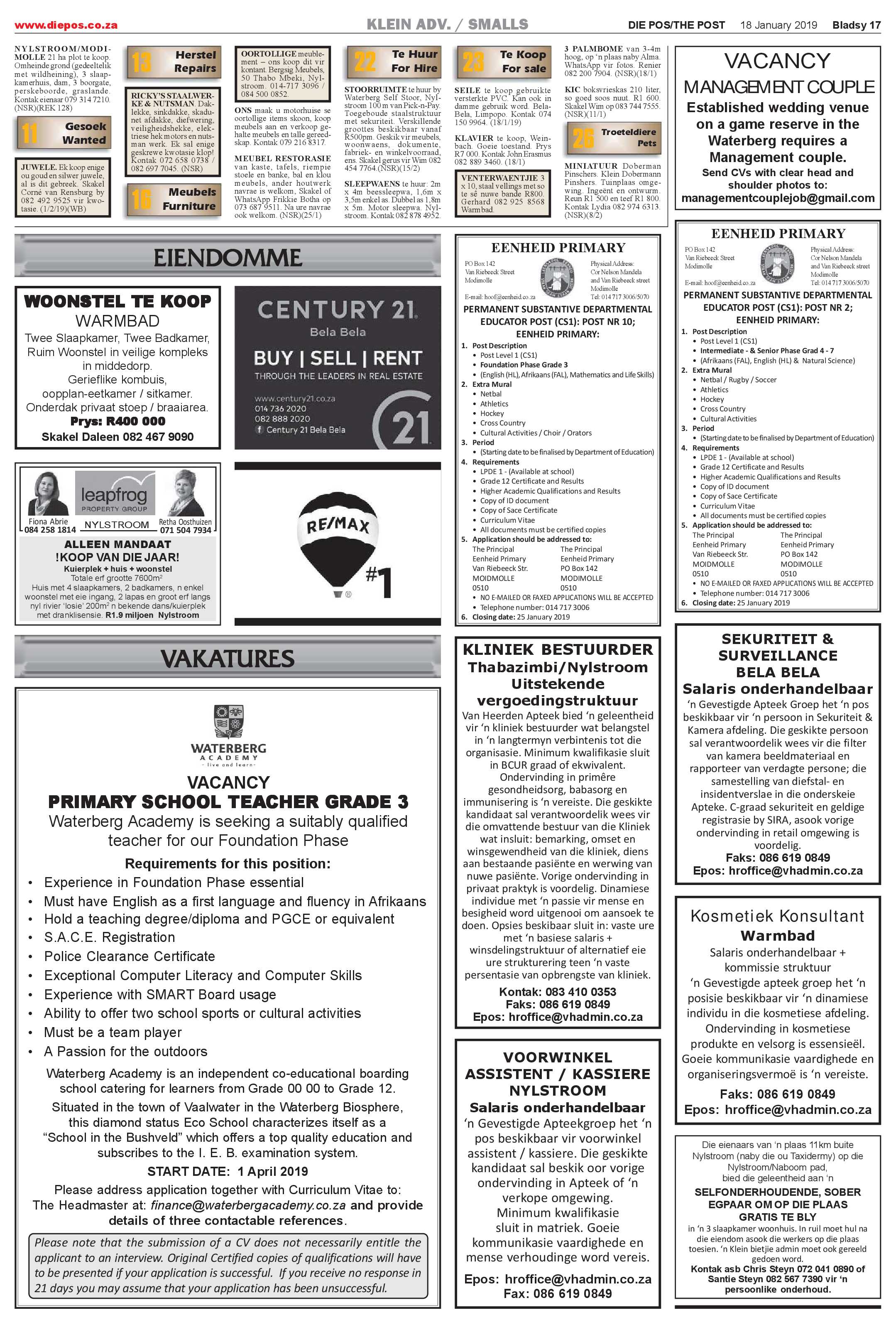 Die Pos 18 January 2019 page 17