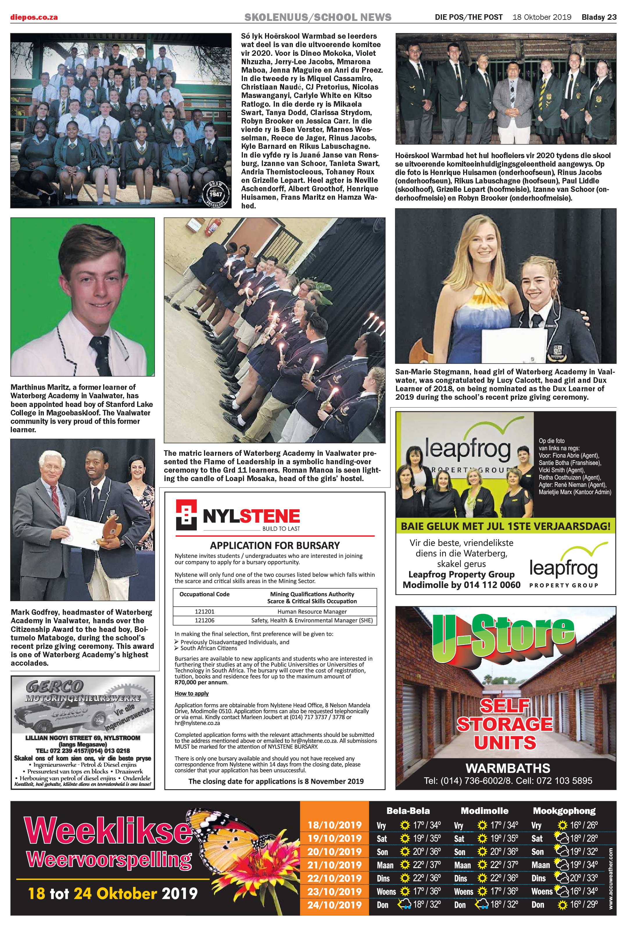 Die Pos 18 Oktober 2019 page 23