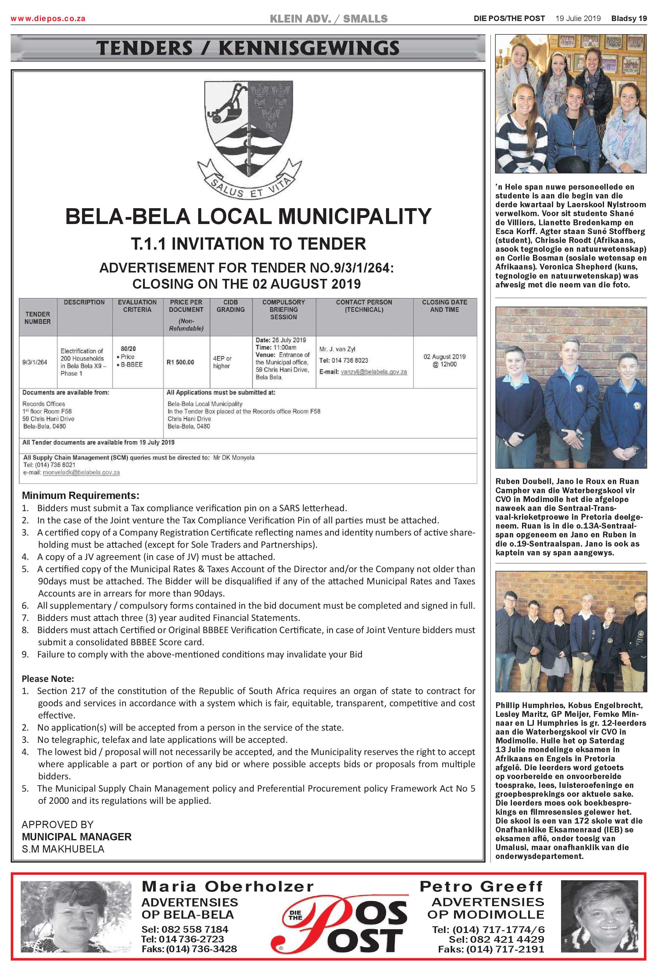 Die Pos 19 July 2019 page 19