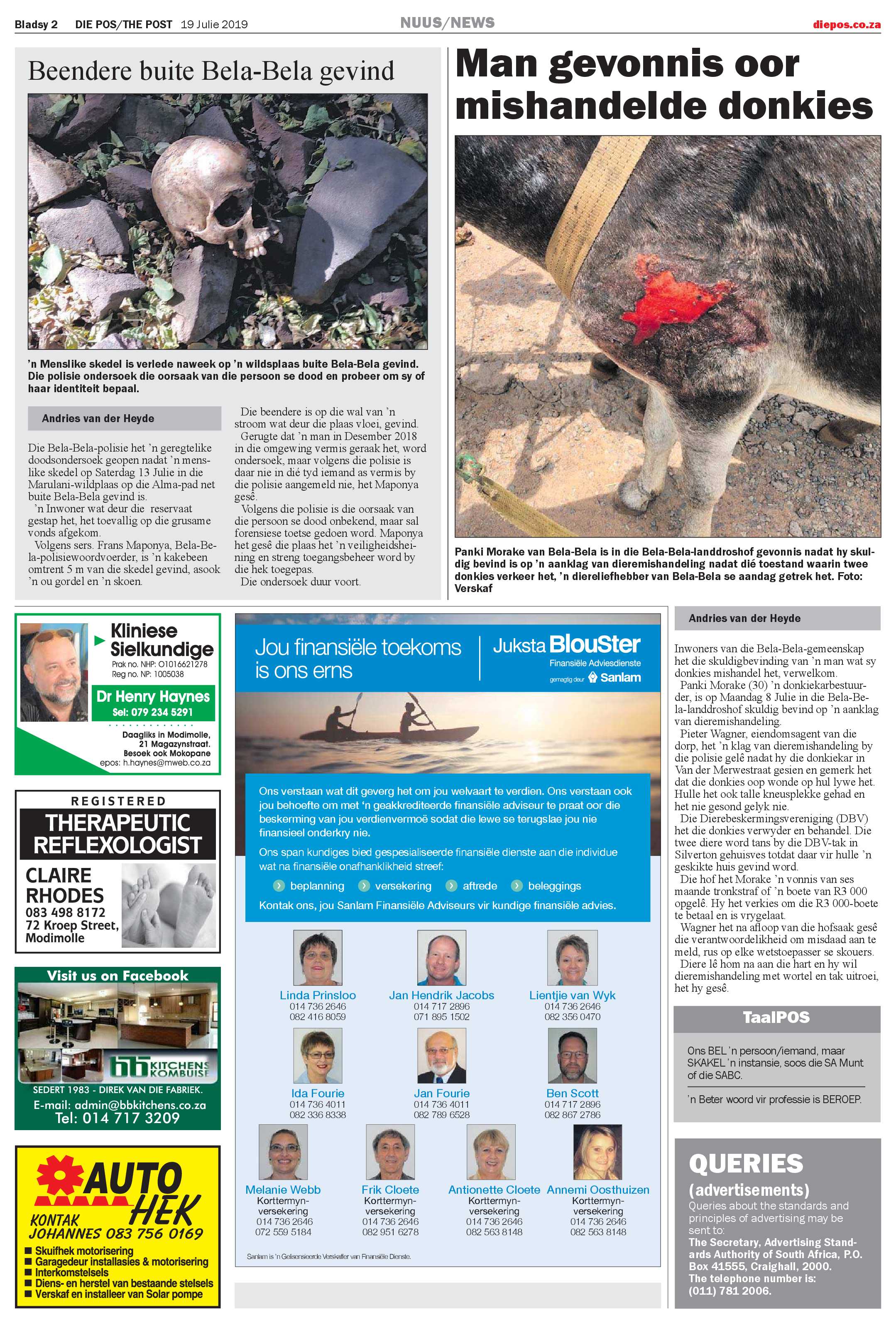 Die Pos 19 July 2019 page 2