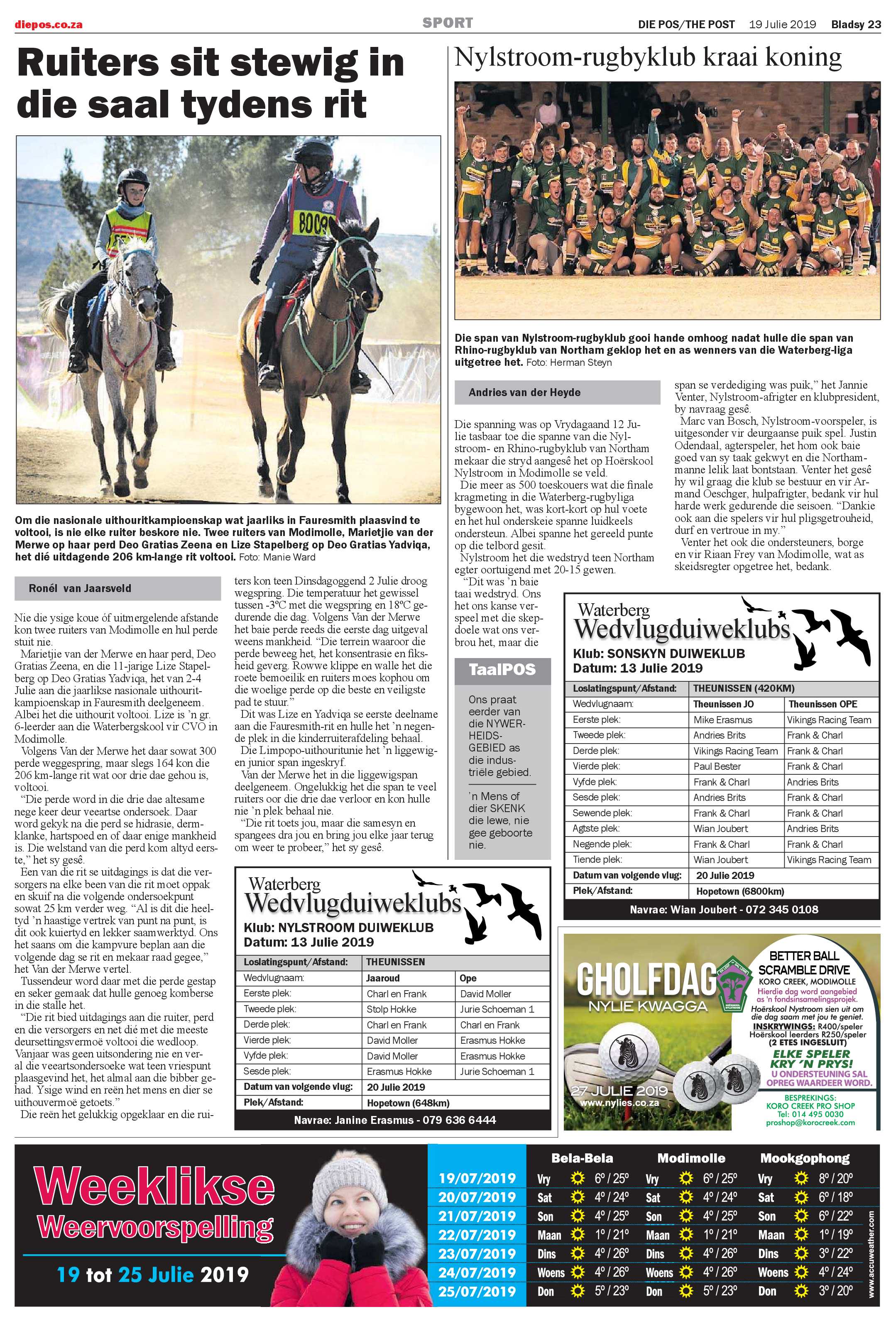 Die Pos 19 July 2019 page 23