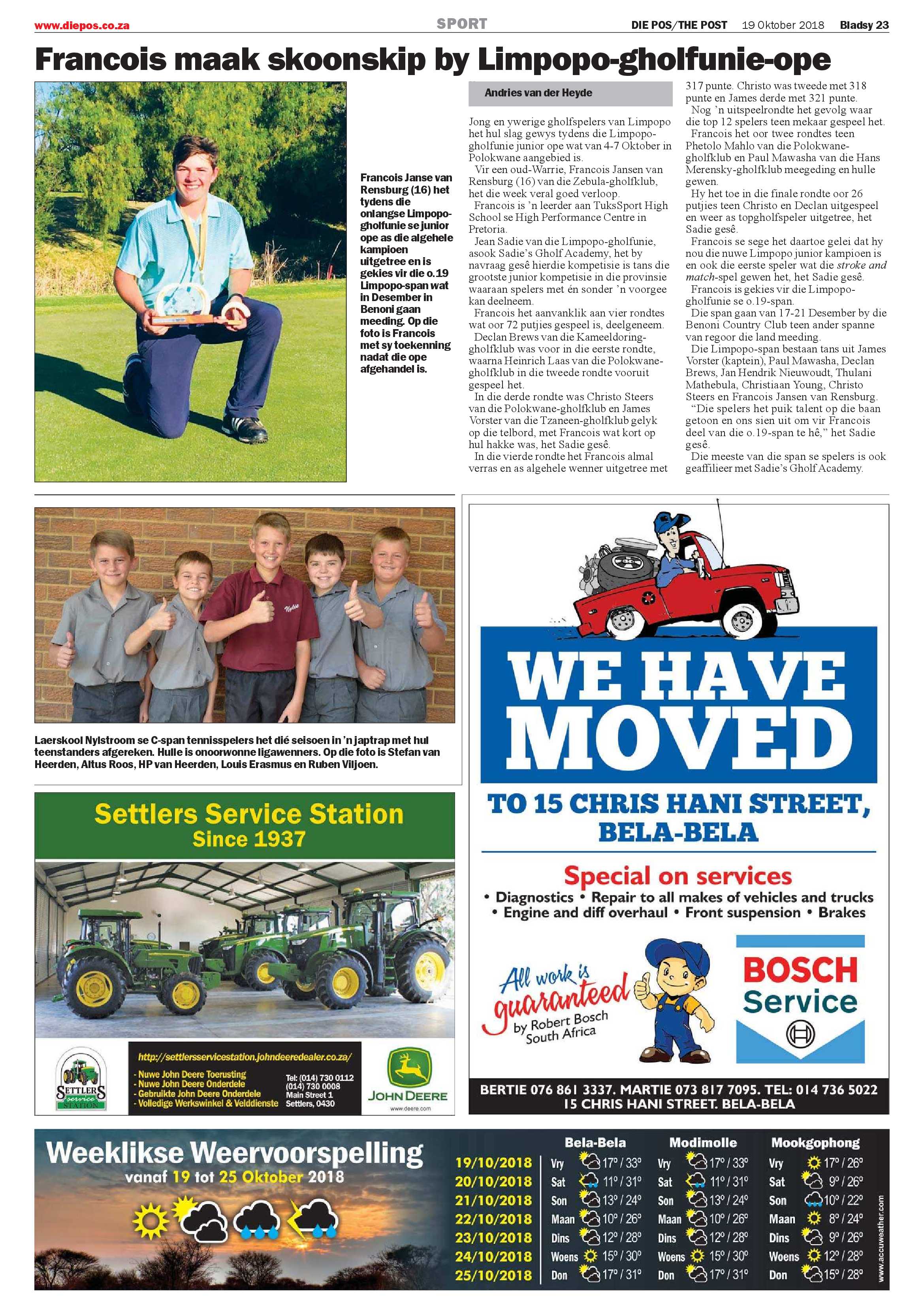 Die Pos 19 October 2018 page 23