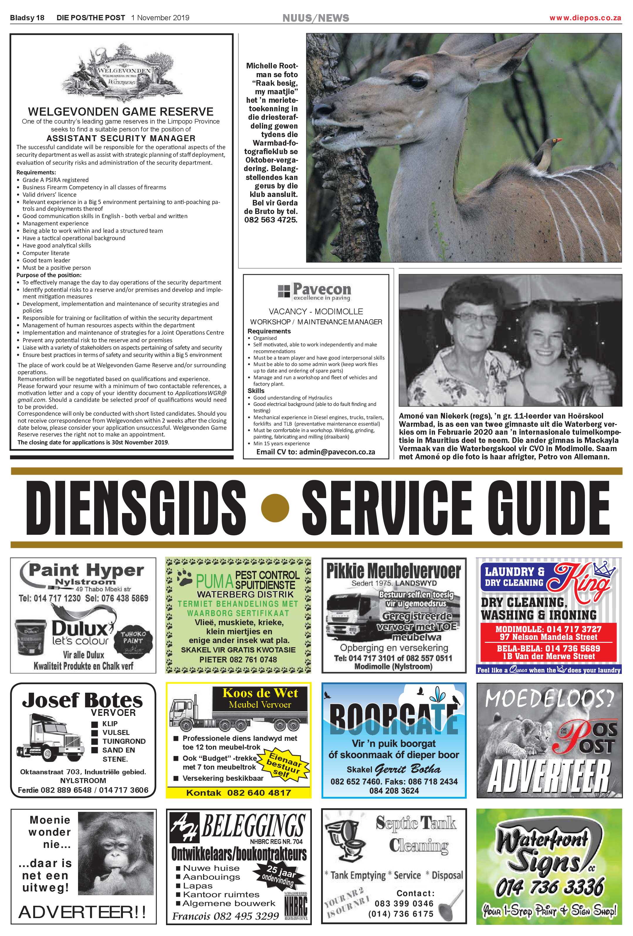 Die Pos 1 November 2019 page 18