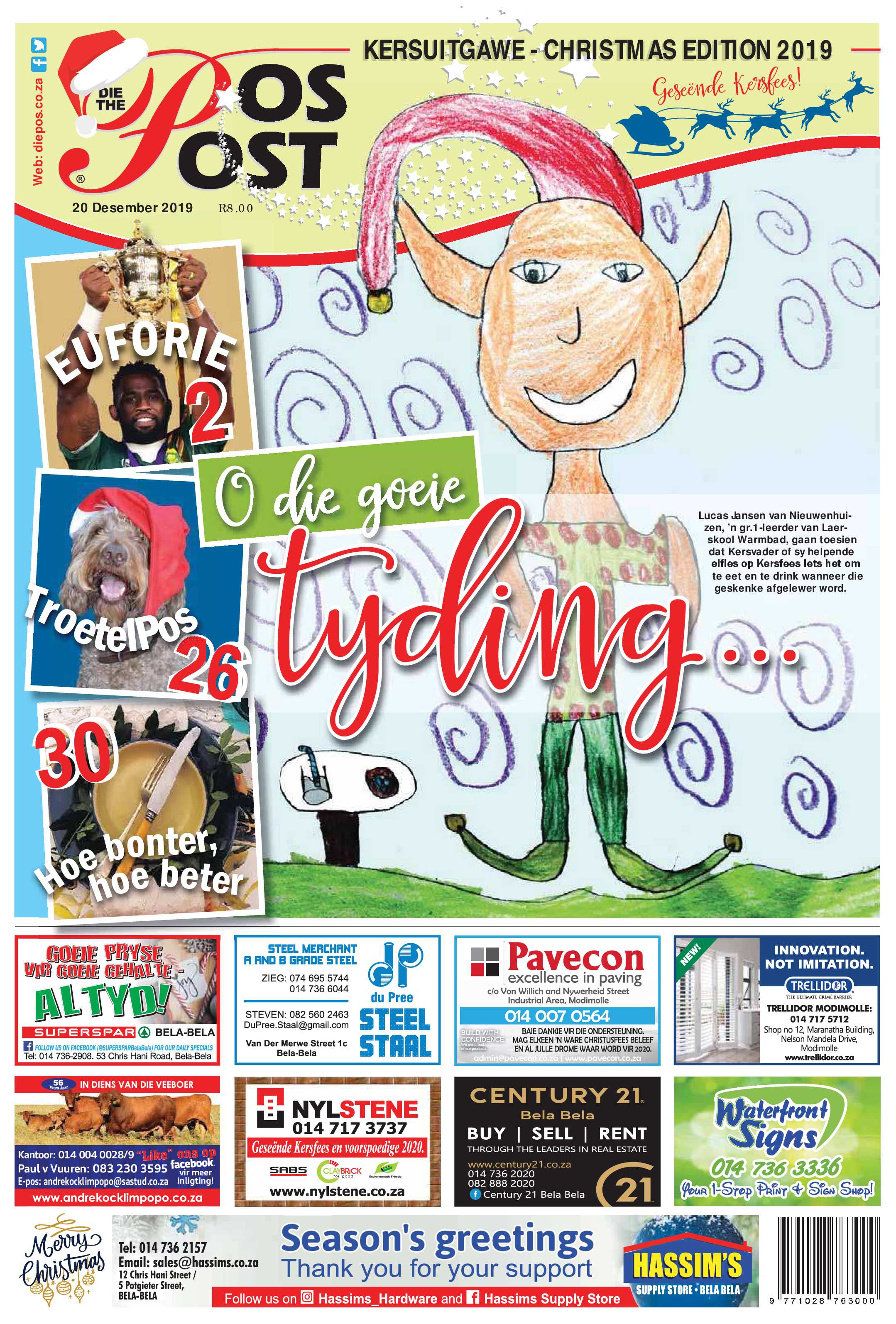 Die Pos 20 December 2019 page 1