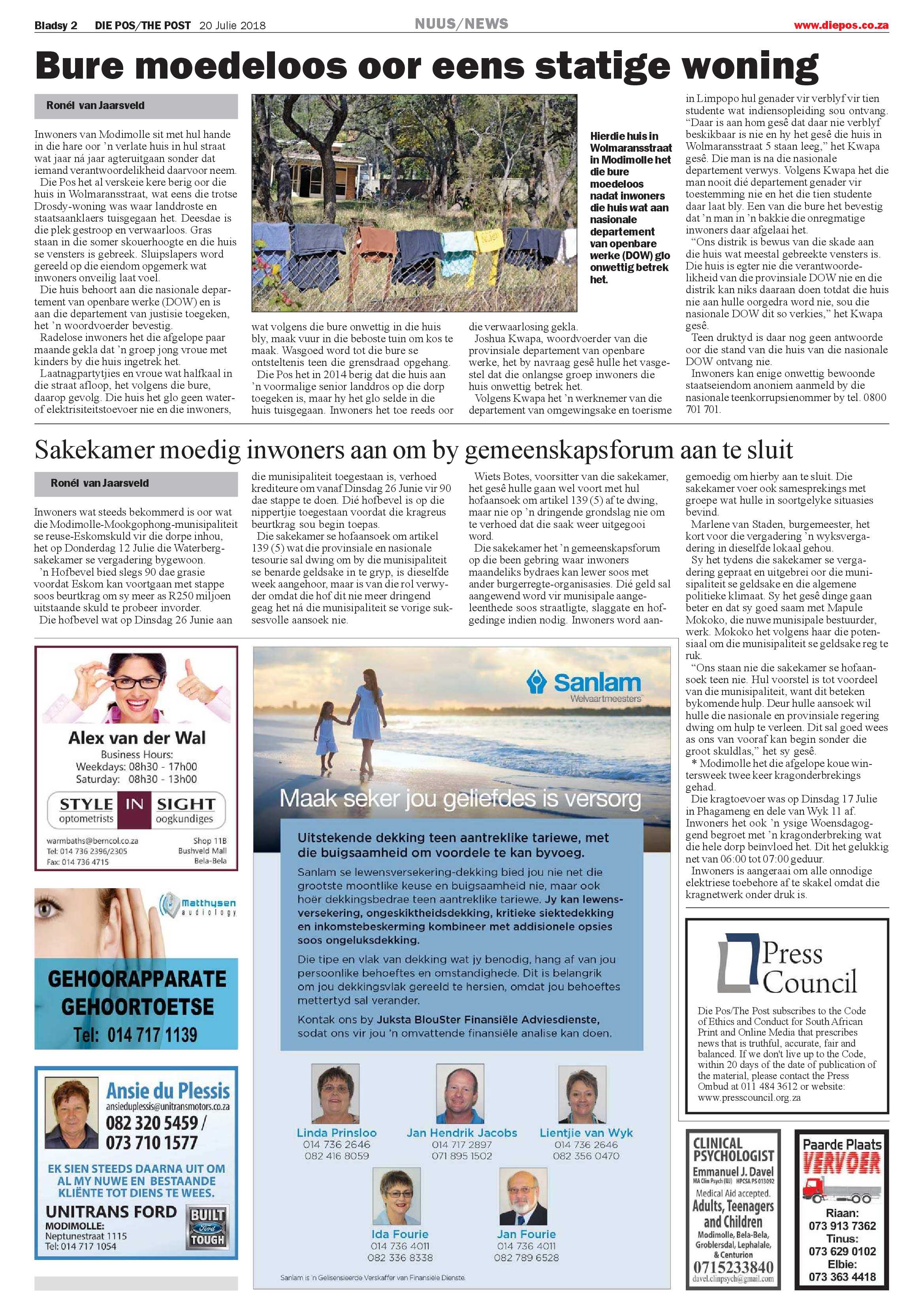 Die Pos 20 July 2018 page 2