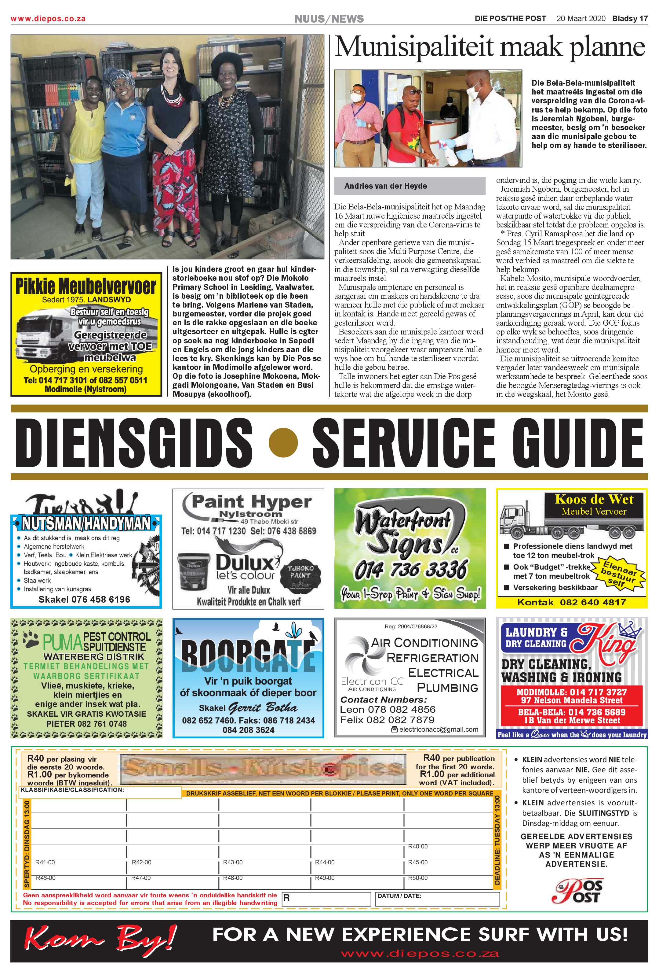 Die Pos 20 Maart 2020 page 17