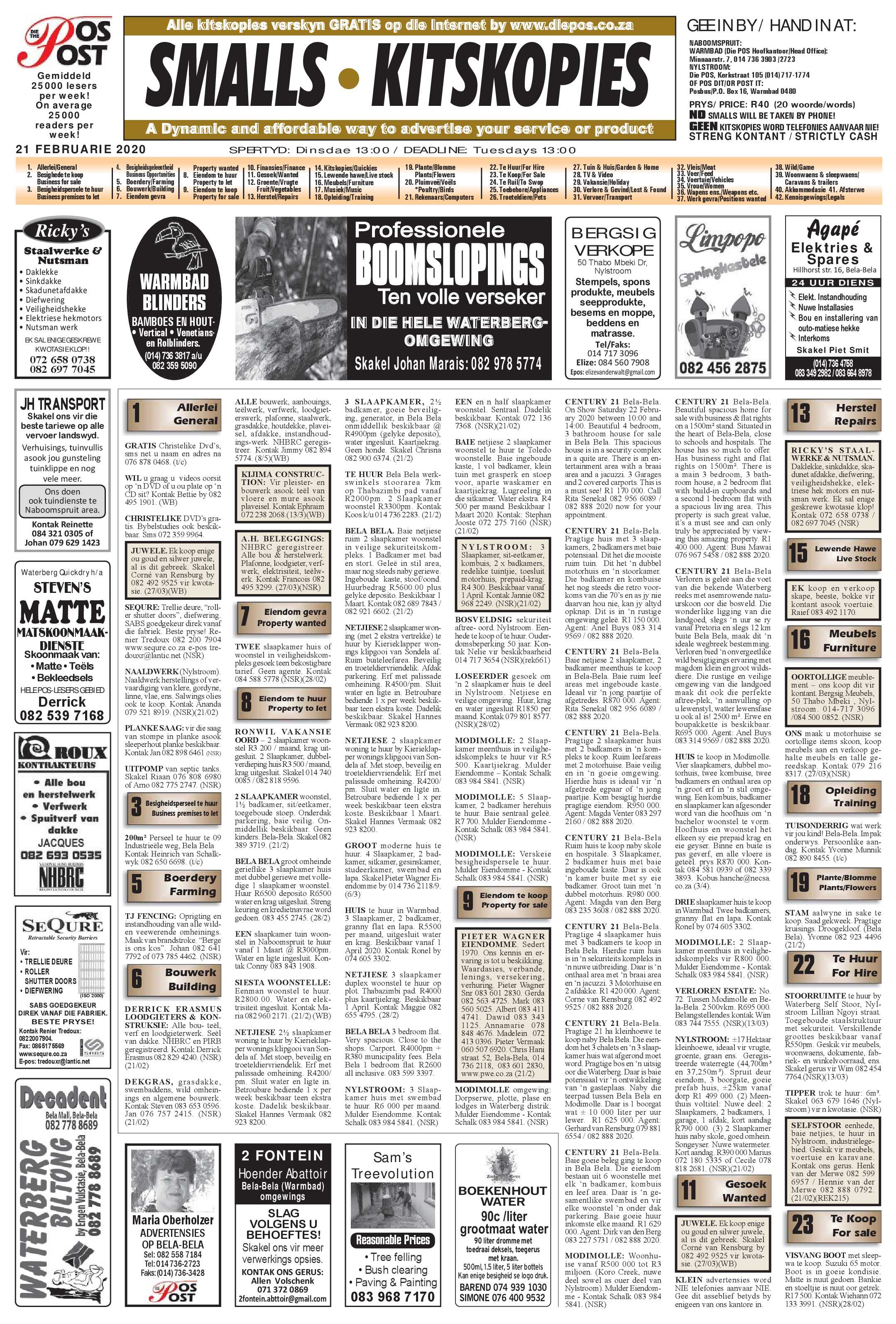 Die Pos 21 Februarie 2020 page 11