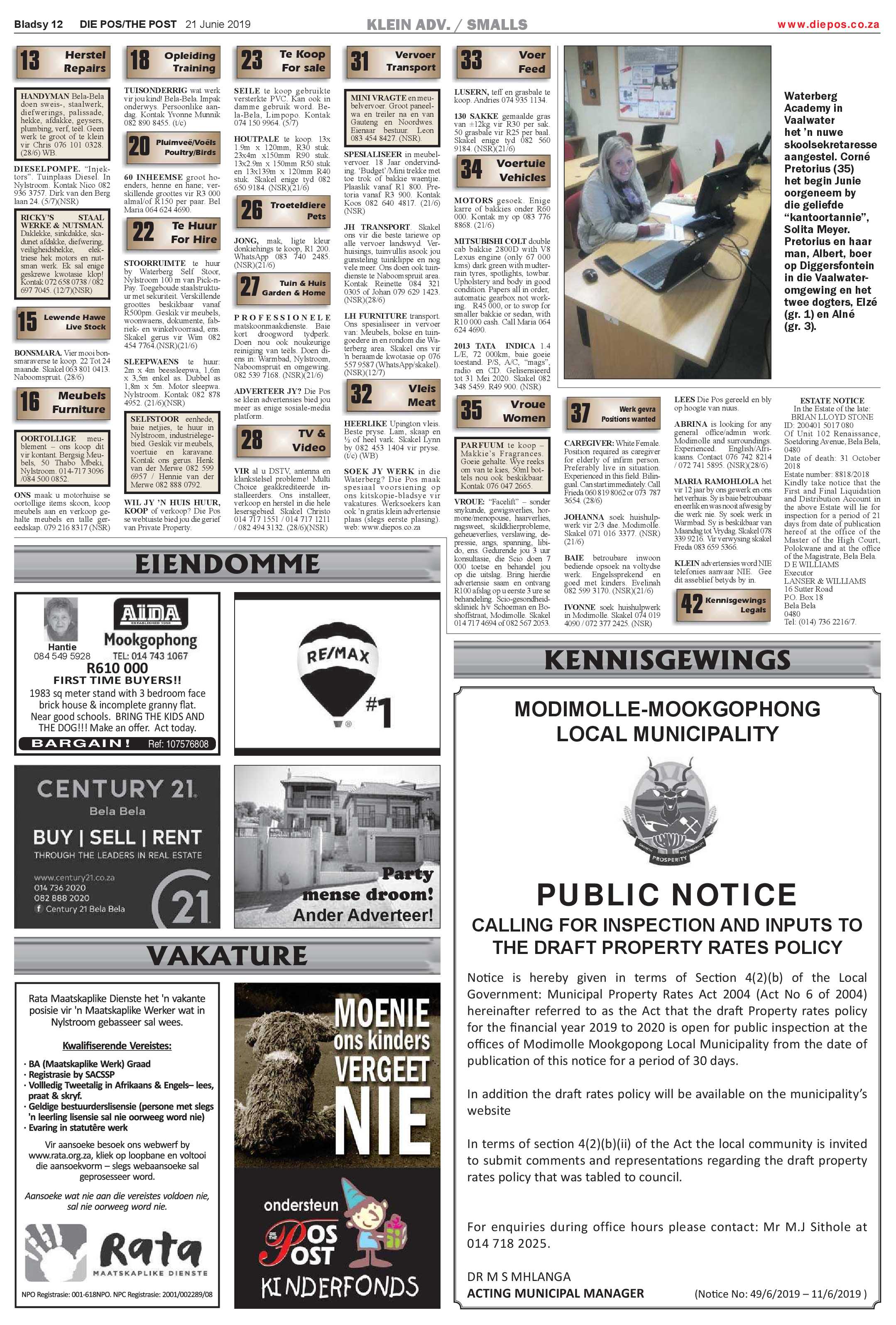 Die Pos 21 June 2019 page 12