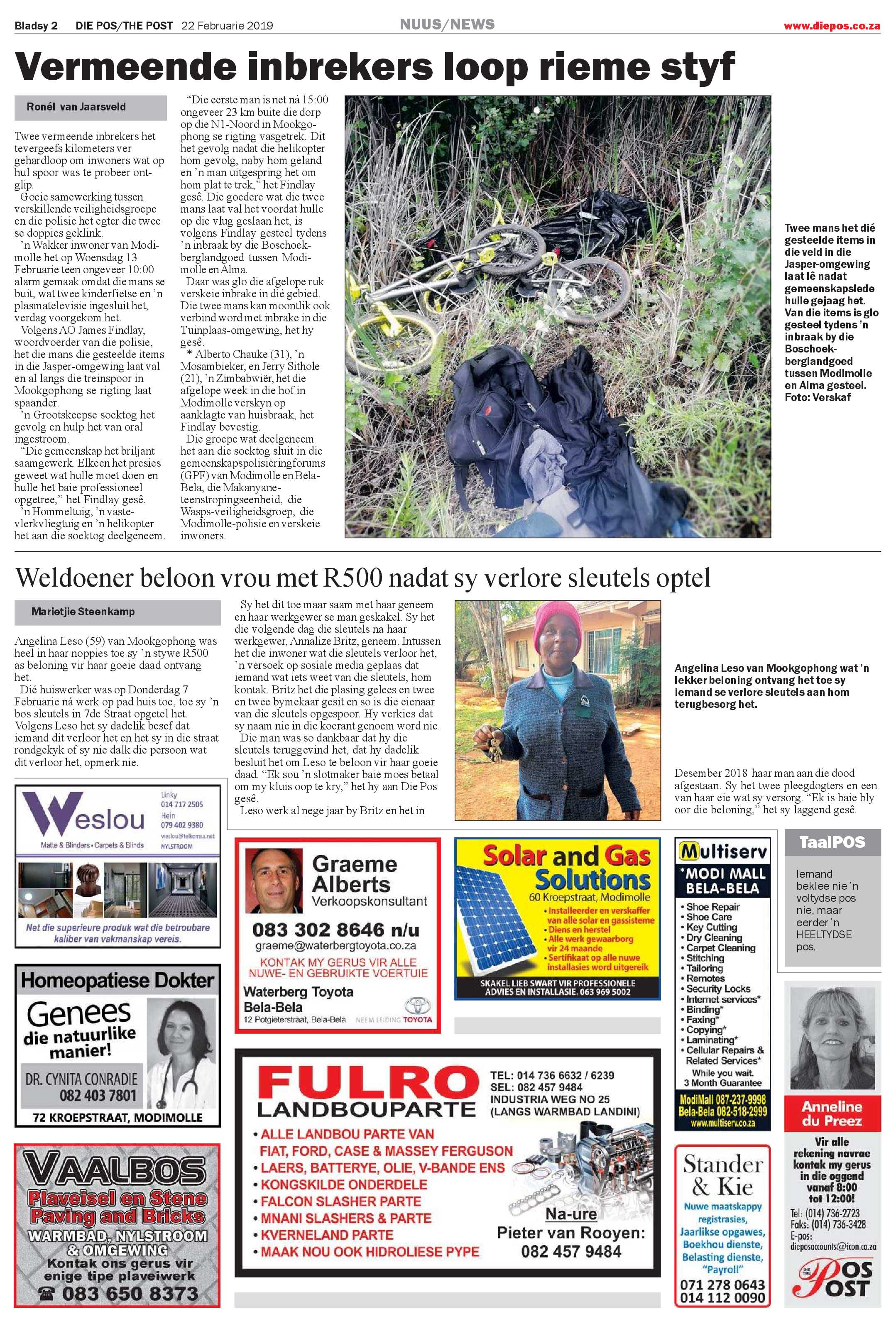 Die Pos 22 February 2019 page 2
