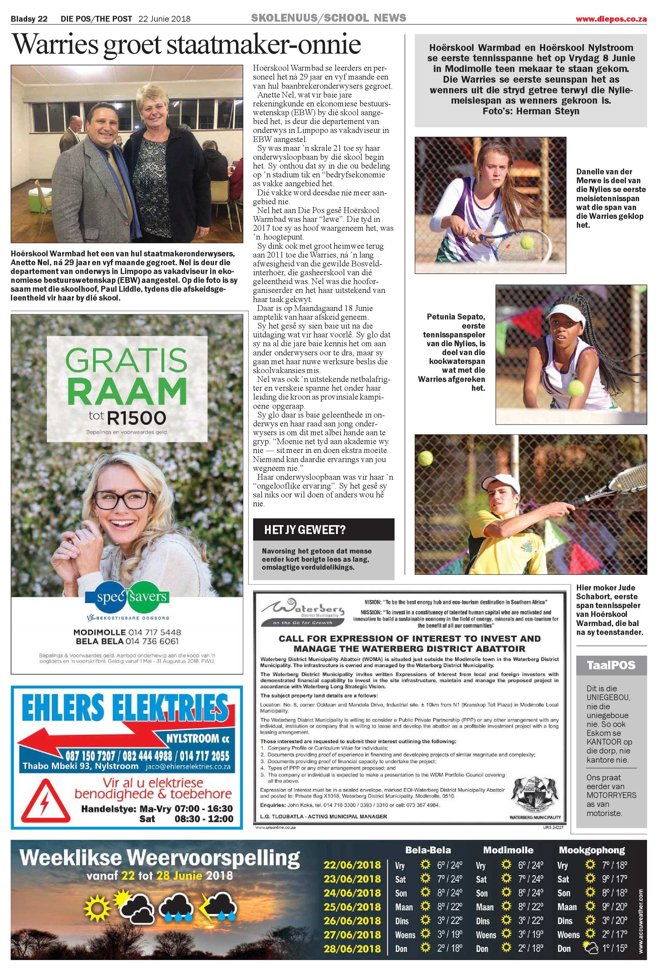 Die Pos 22 Junie 2018 page 22