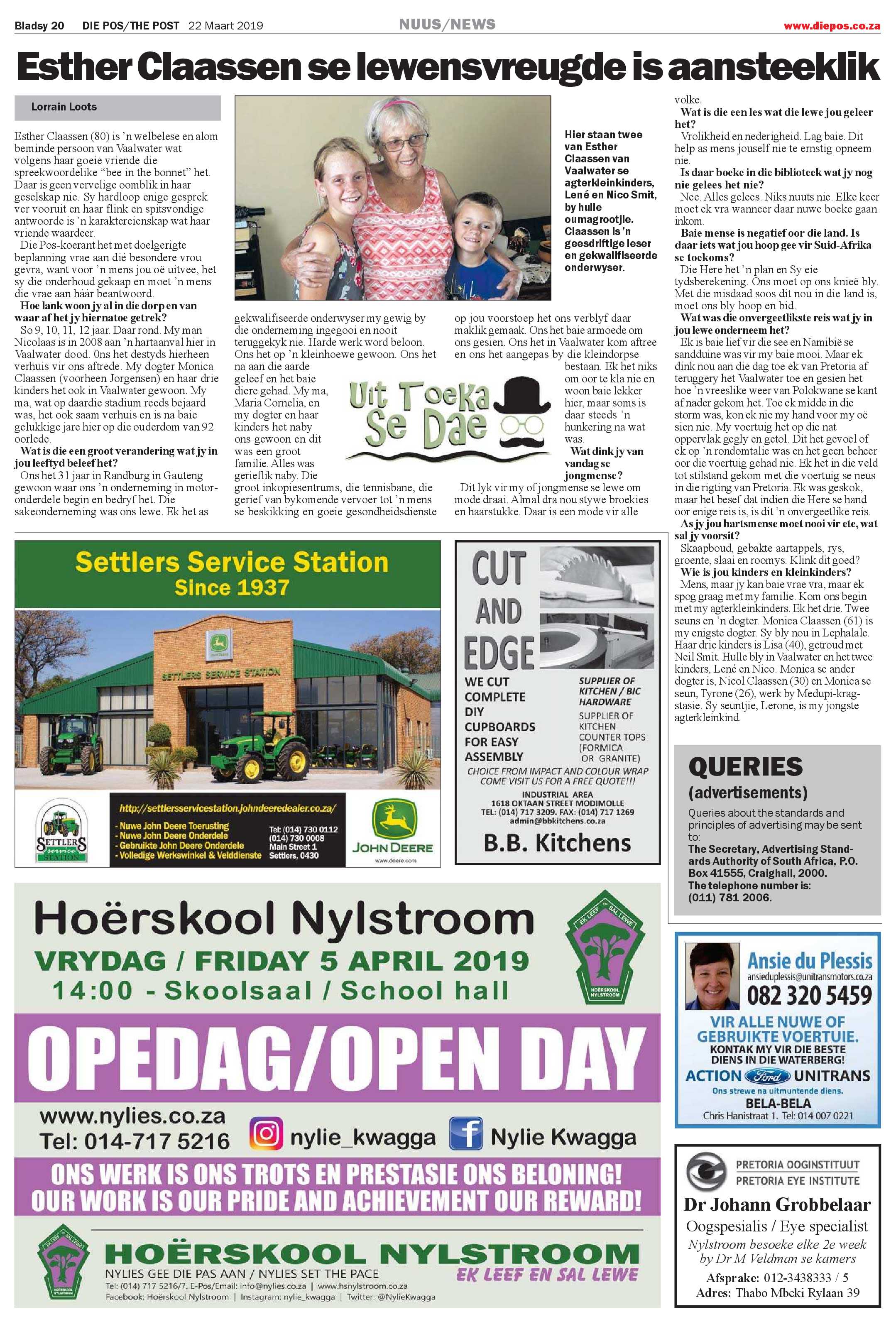 Die Pos 22 March 2019 page 20